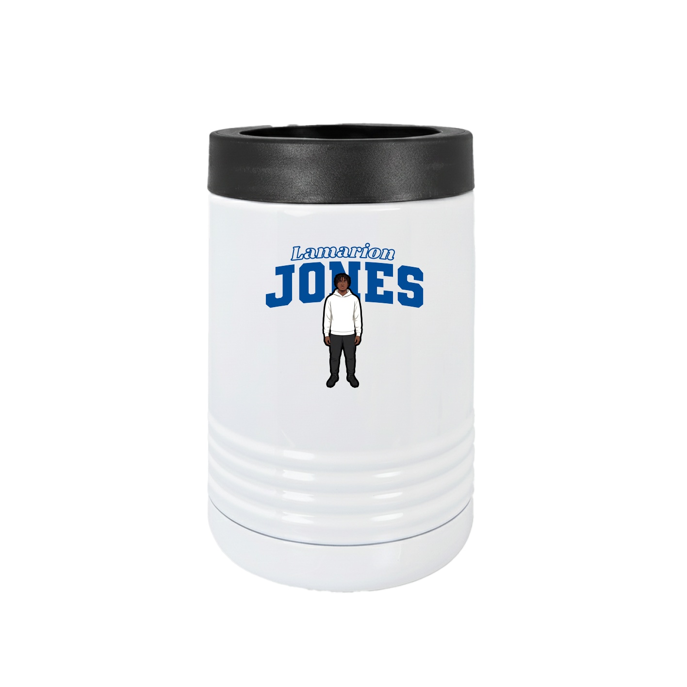 Beverage Holder — Name Arch in White