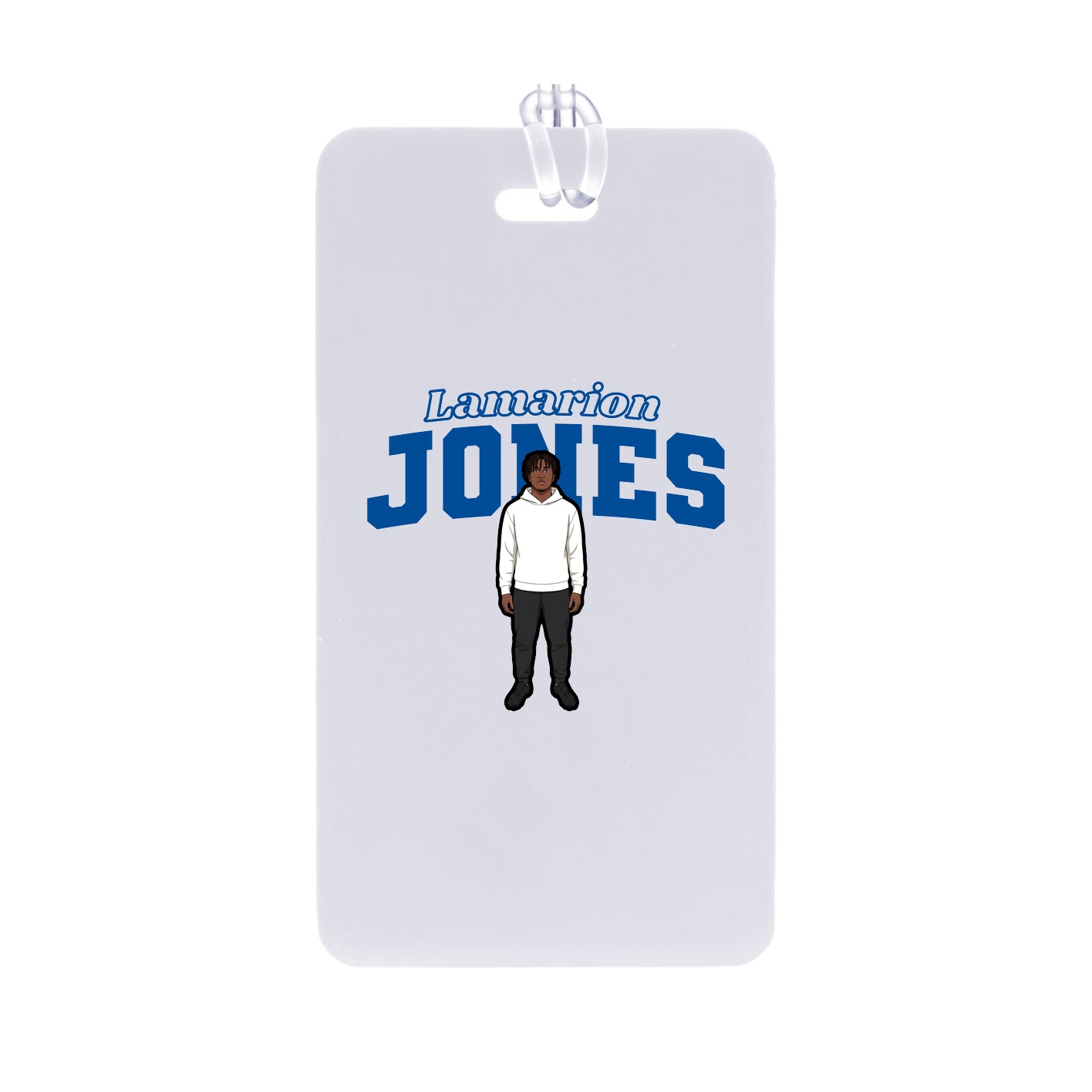 Bag Tag — Name Arch in Classic