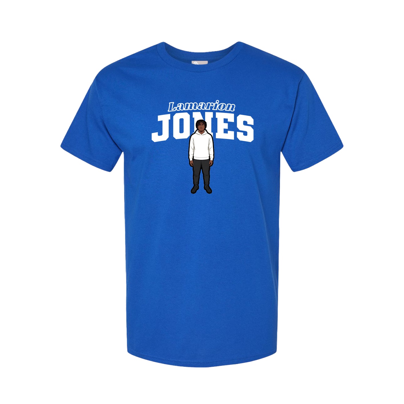 Tee — Name Arch in Royal