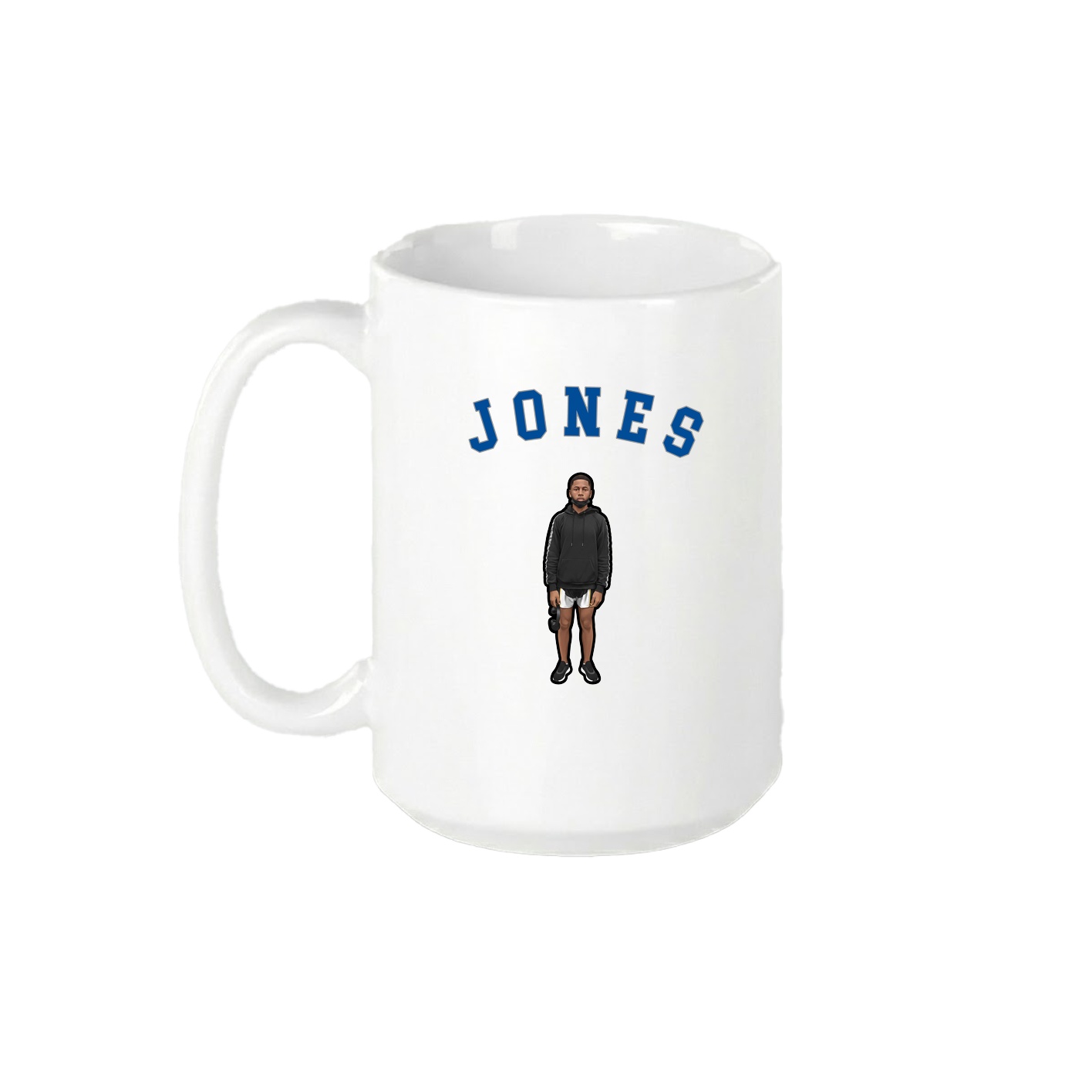 15oz Coffee Mug — Shirsey Arch in White
