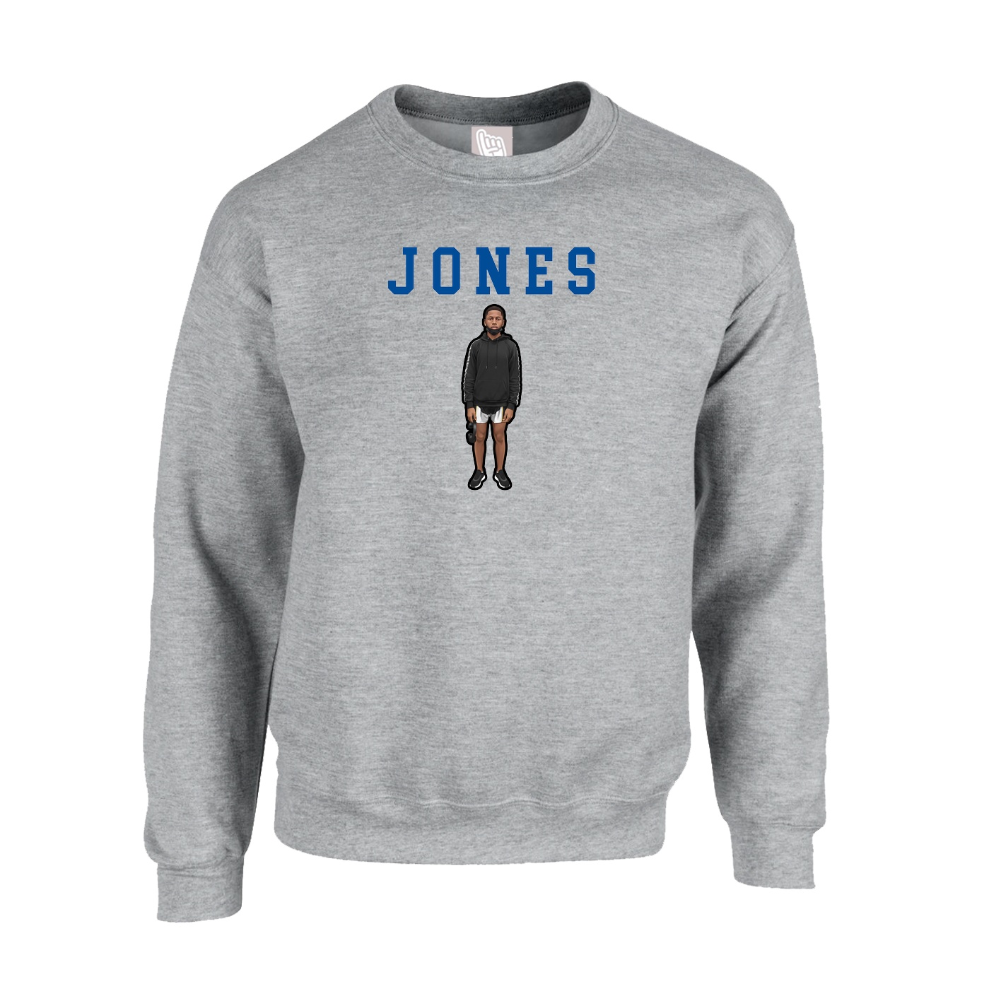 Fleece Crew — Shirsey in Grey