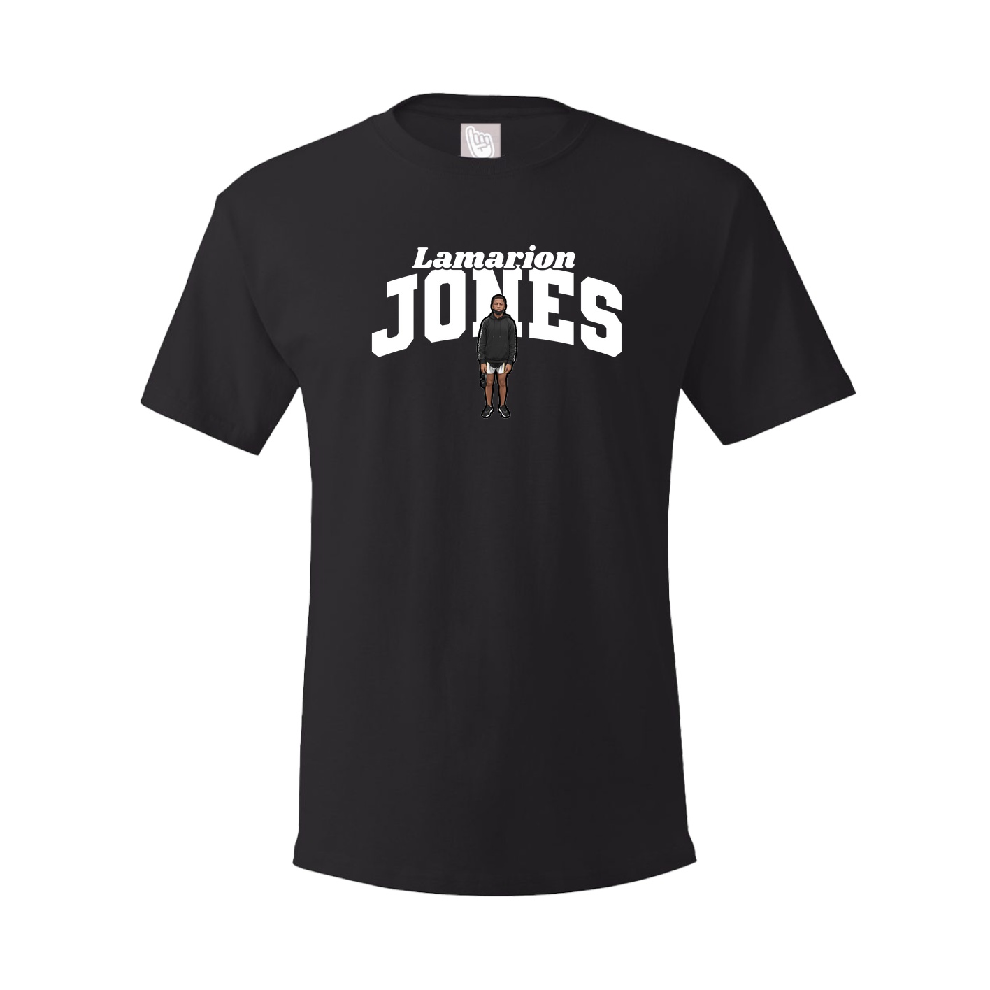 Youth Tee — Signature Arch in Black