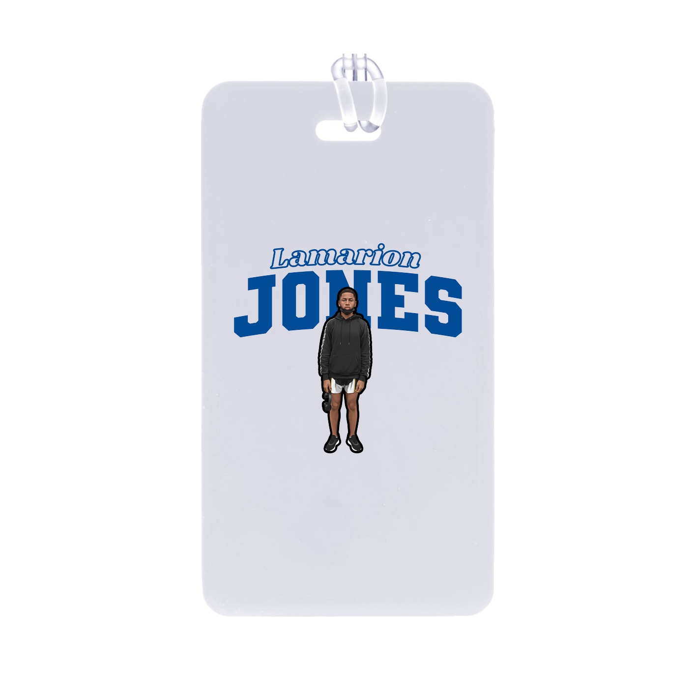 Bag Tag — Name Arch in Classic