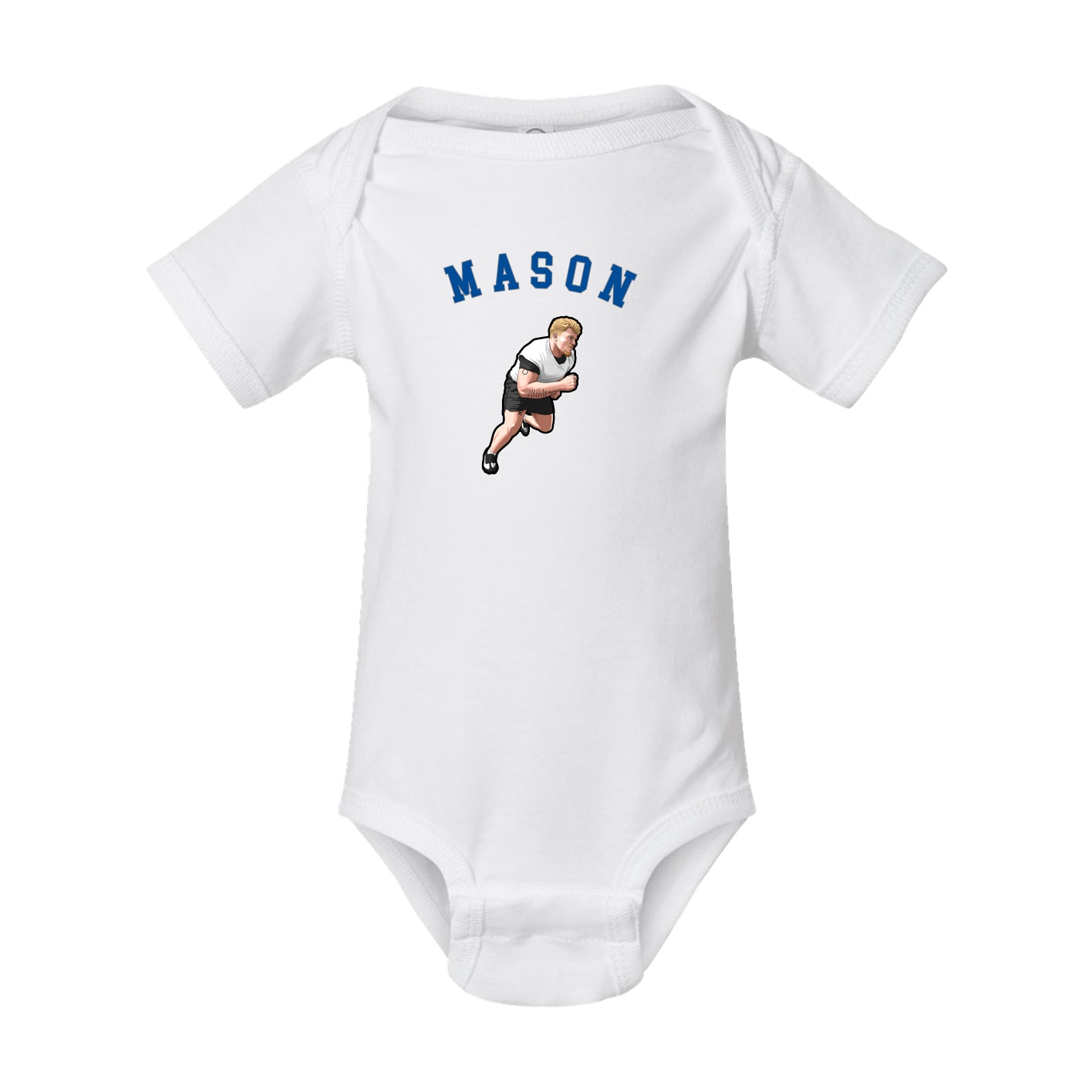 Baby Onesie — Shirsey Arch in White