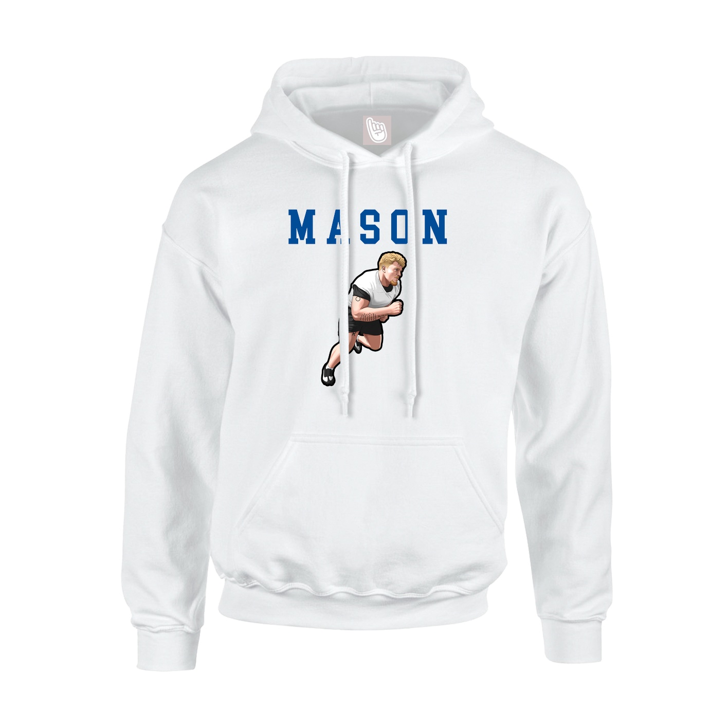Youth Hoodie — Shirsey in White