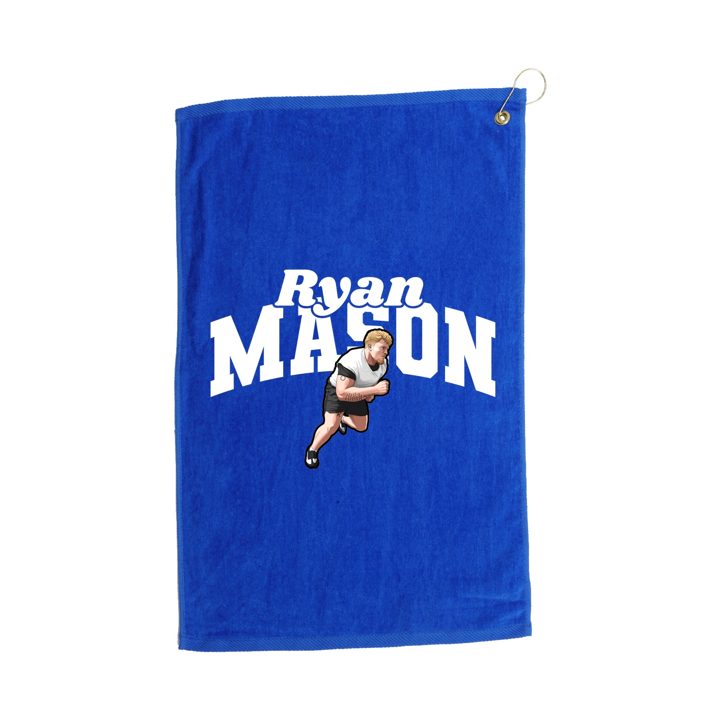 Golf Towel — Signature Arch in Royal