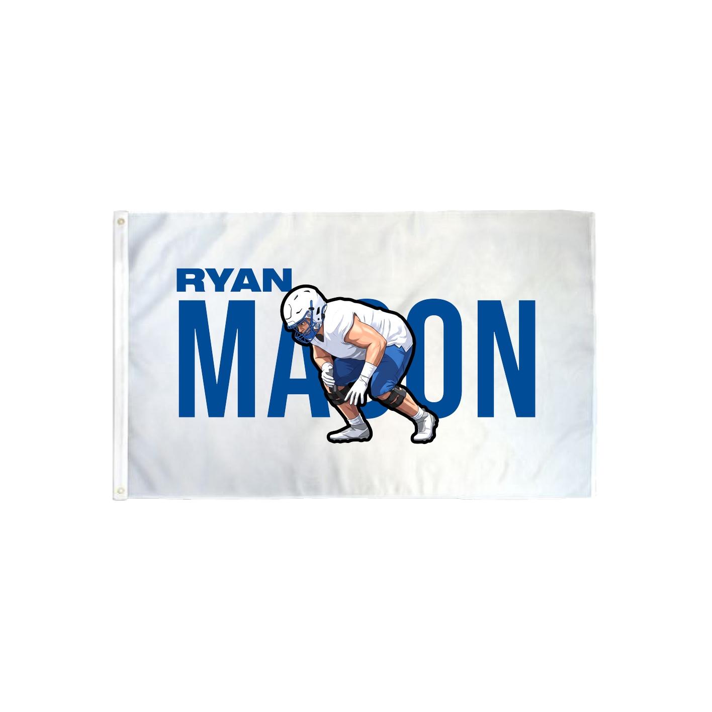 3x5 Flag — Player Name in Classic