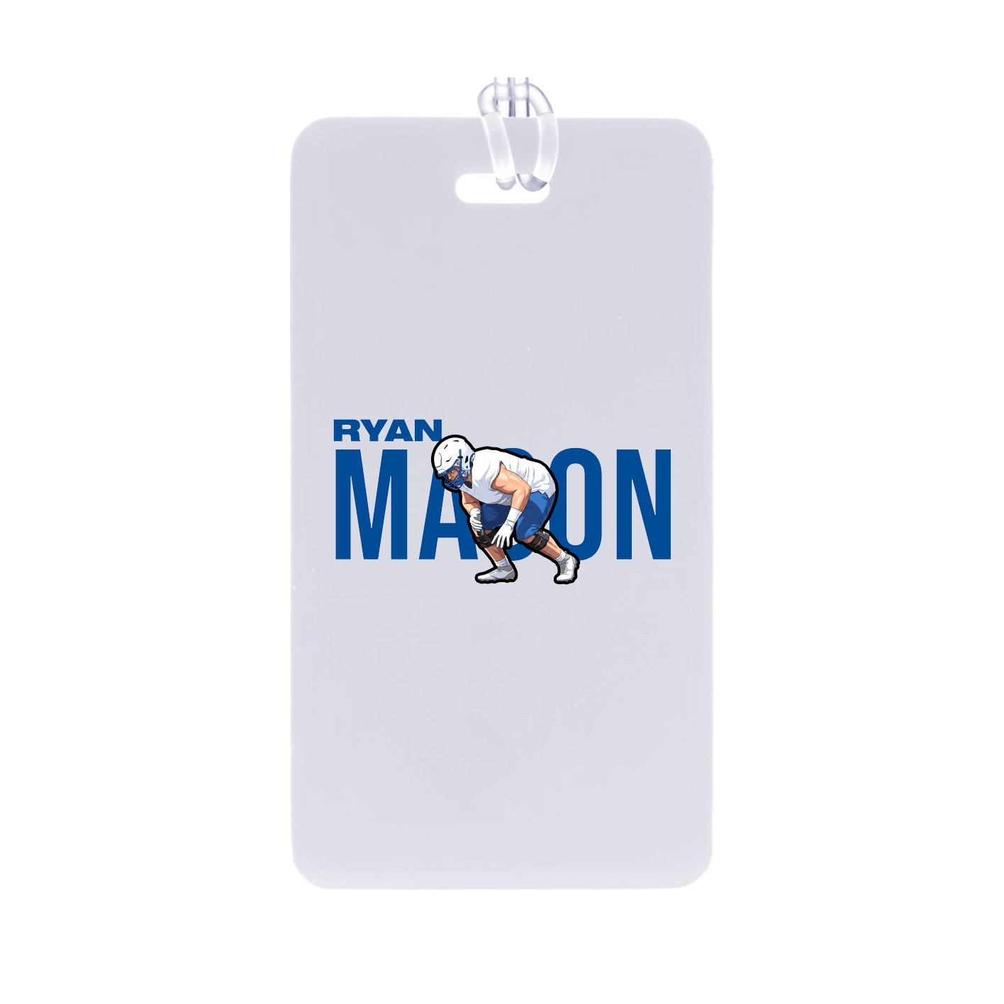 Bag Tag — Player Name in Classic