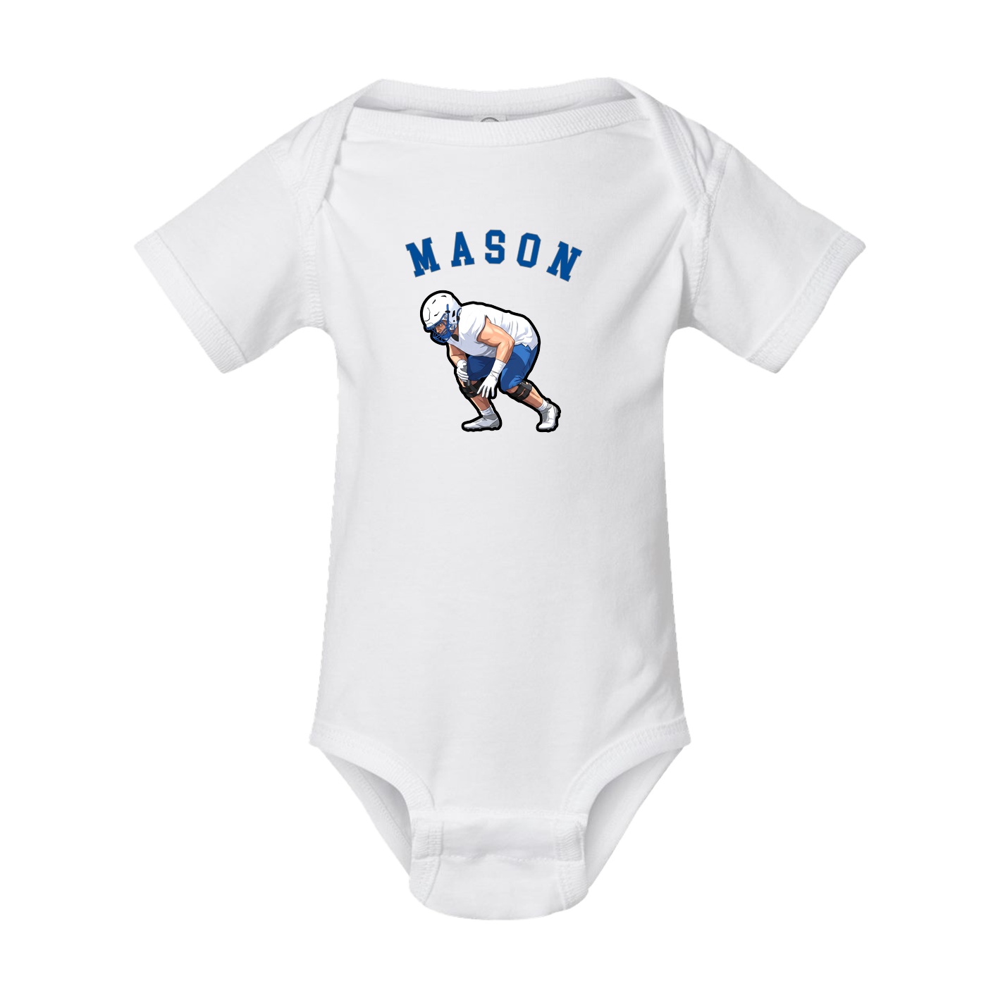 Baby Onesie — Shirsey Arch in White