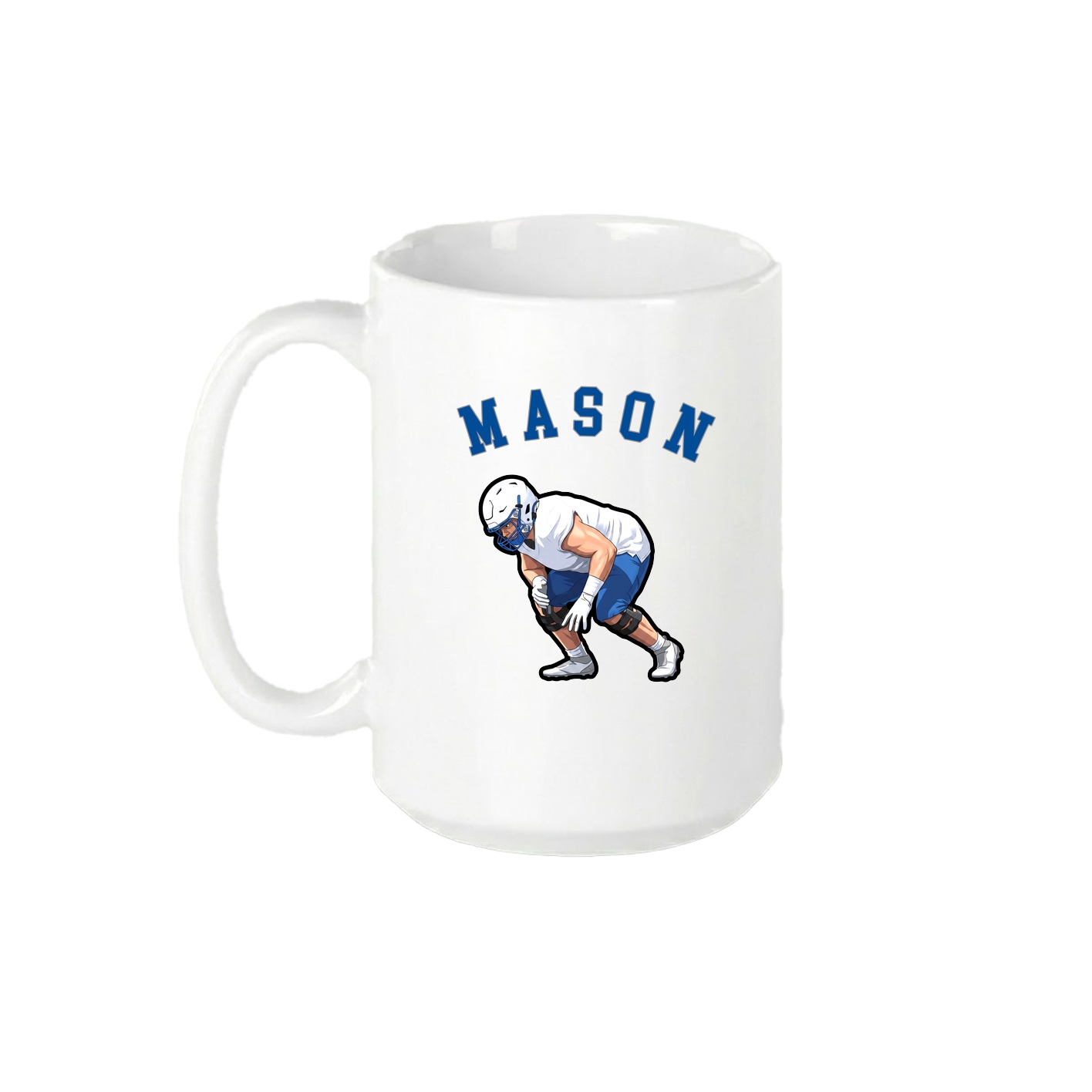 15oz Coffee Mug — Shirsey Arch in White
