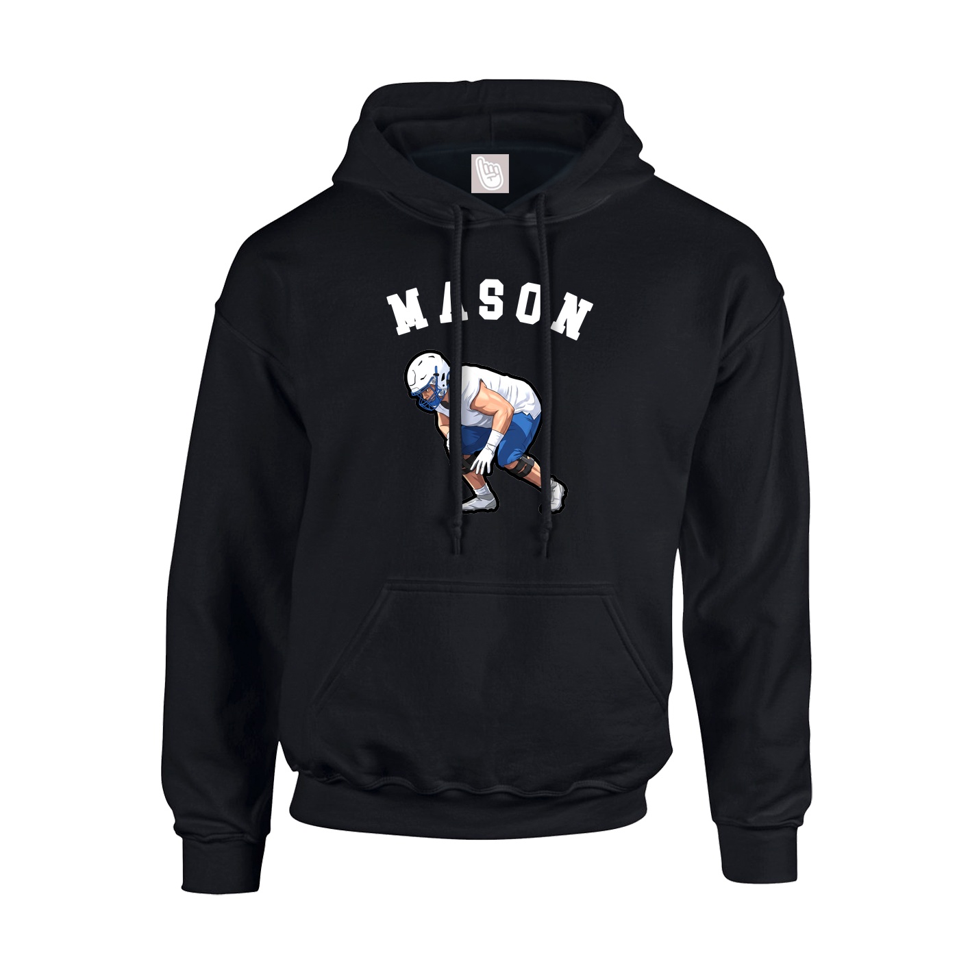 Youth Hoodie — Shirsey Arch in Black