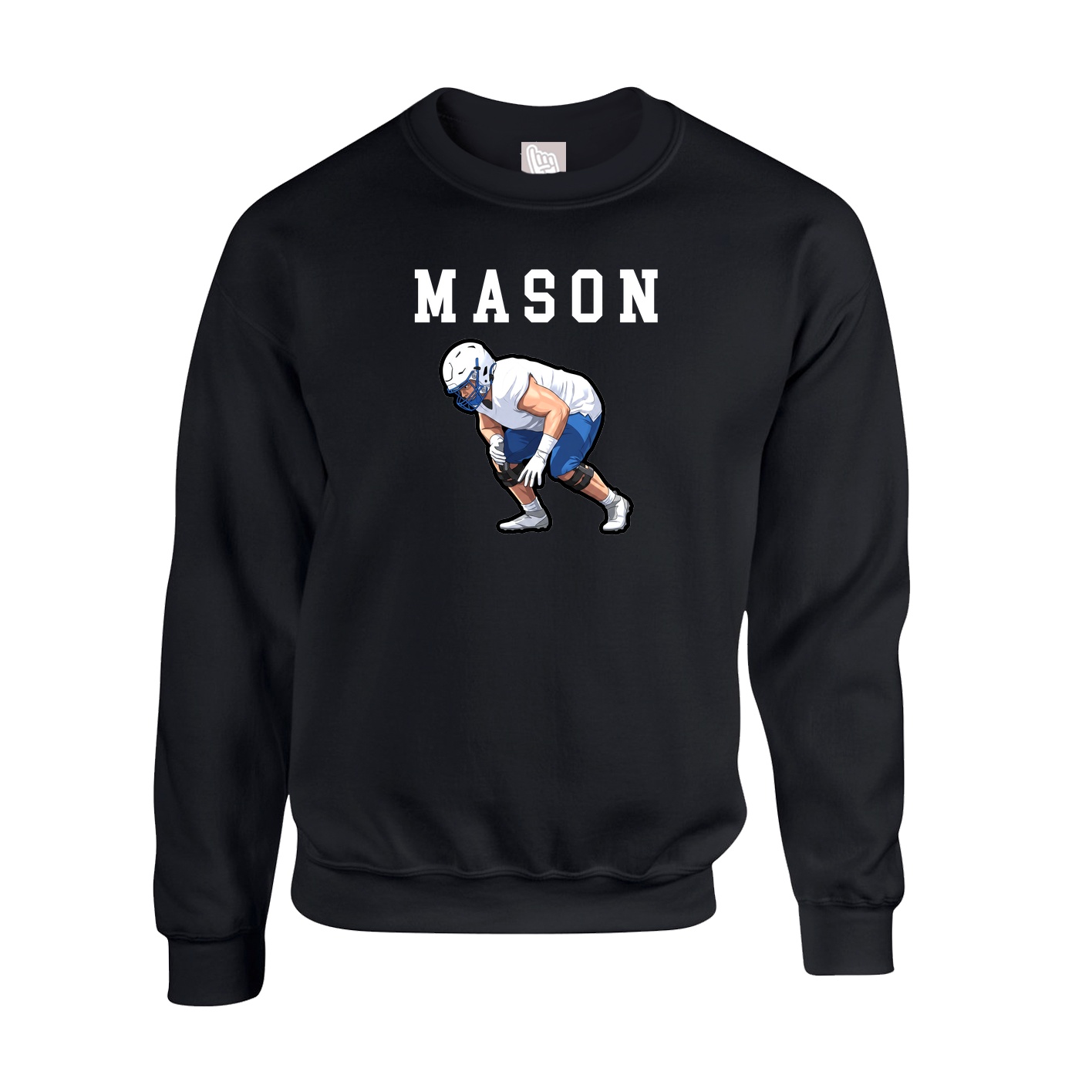Fleece Crew — Shirsey in Black