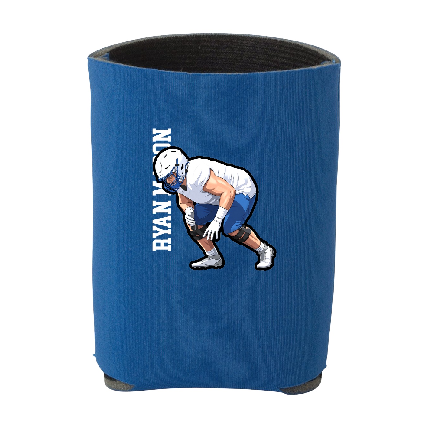Can Holder — Name Vertical in Royal