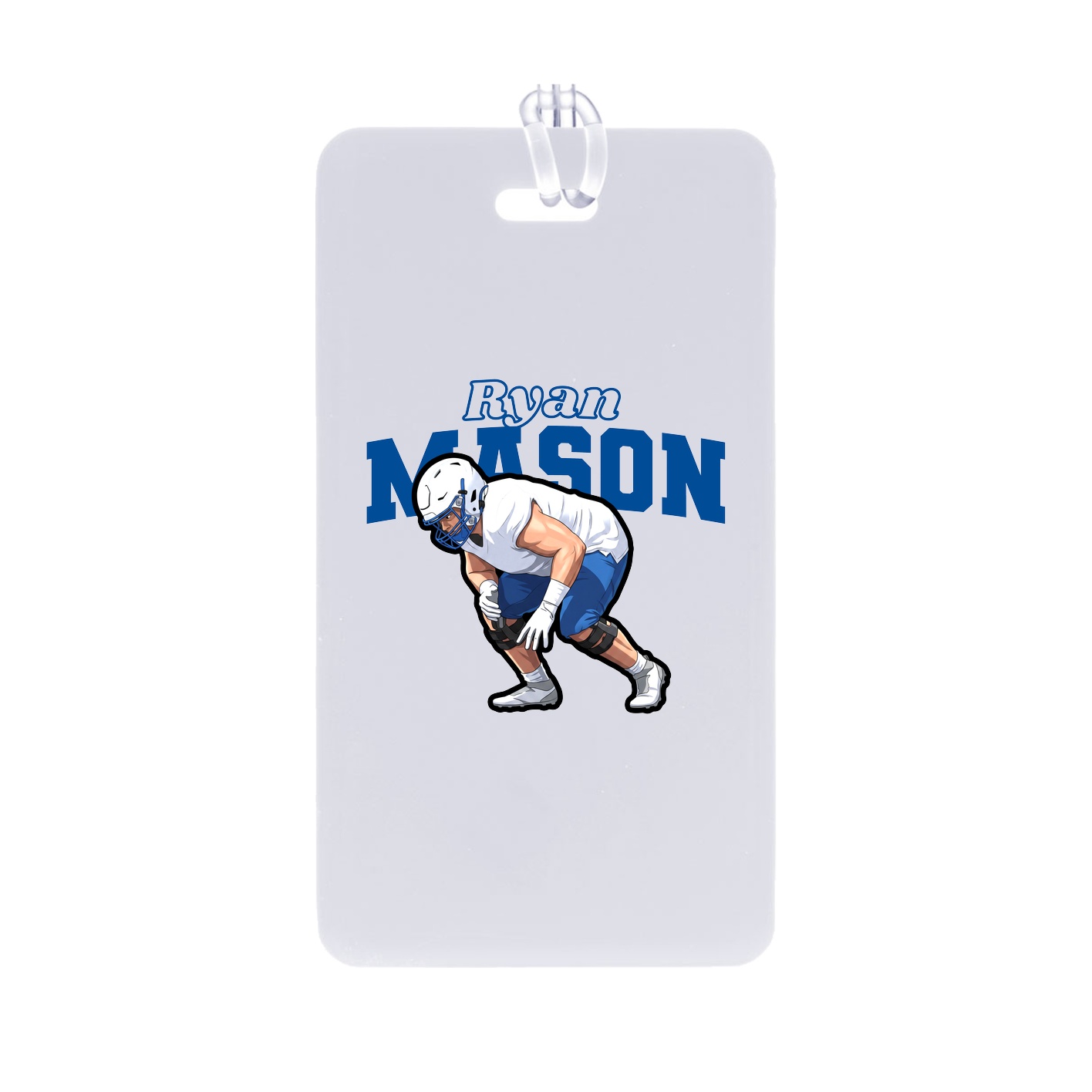 Bag Tag — Name Arch in Classic