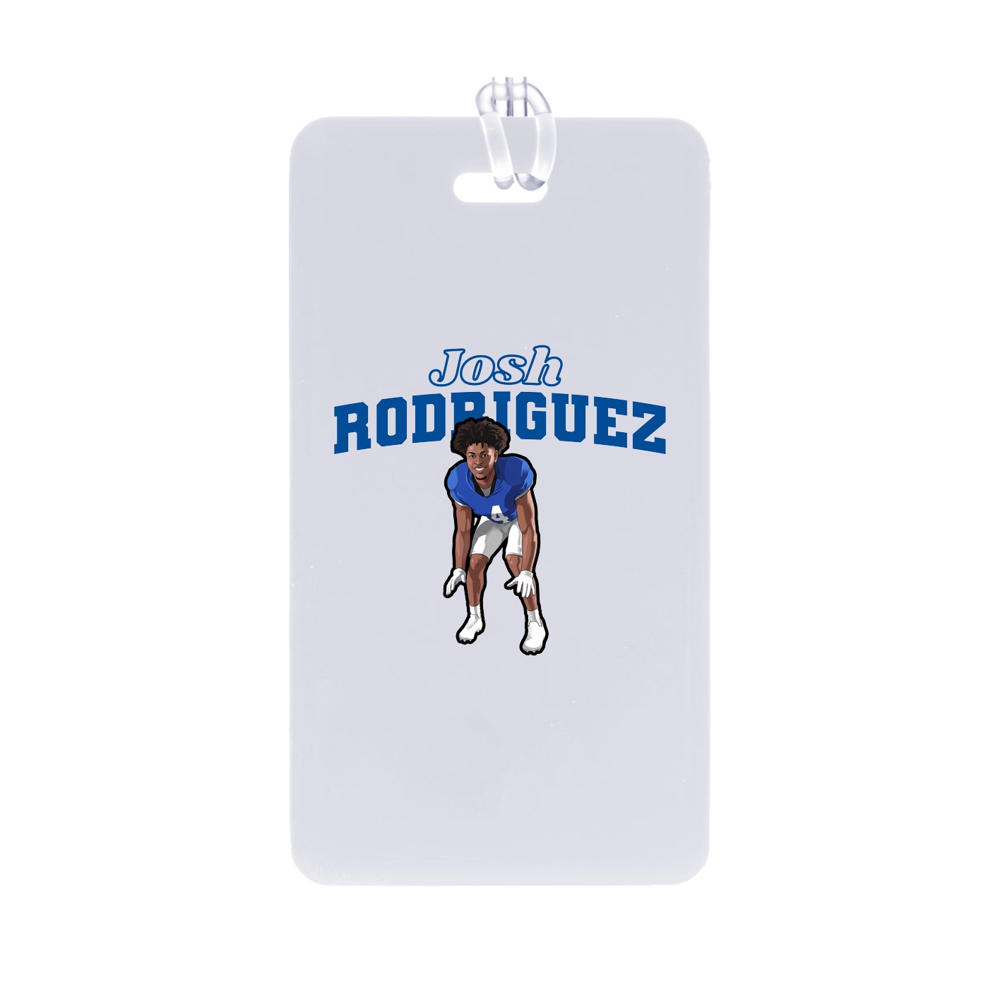 Bag Tag — Name Arch in Classic