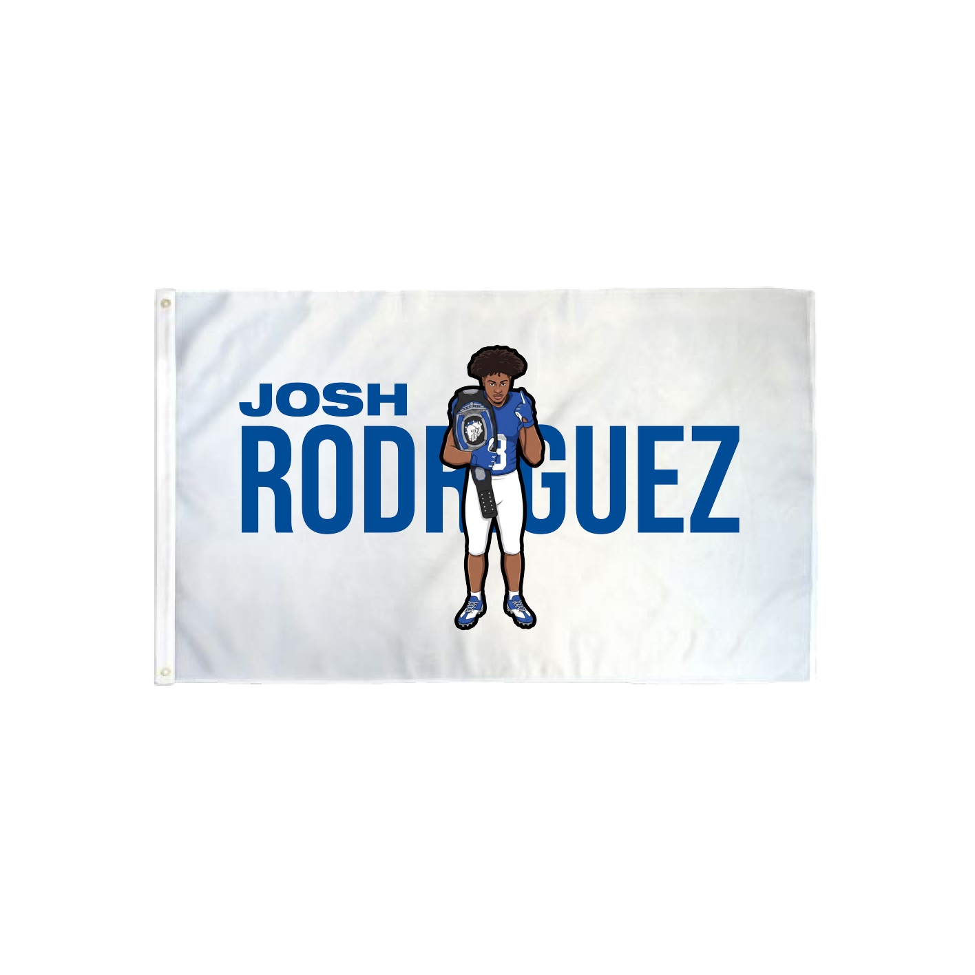 3x5 Flag — Player Name in Classic