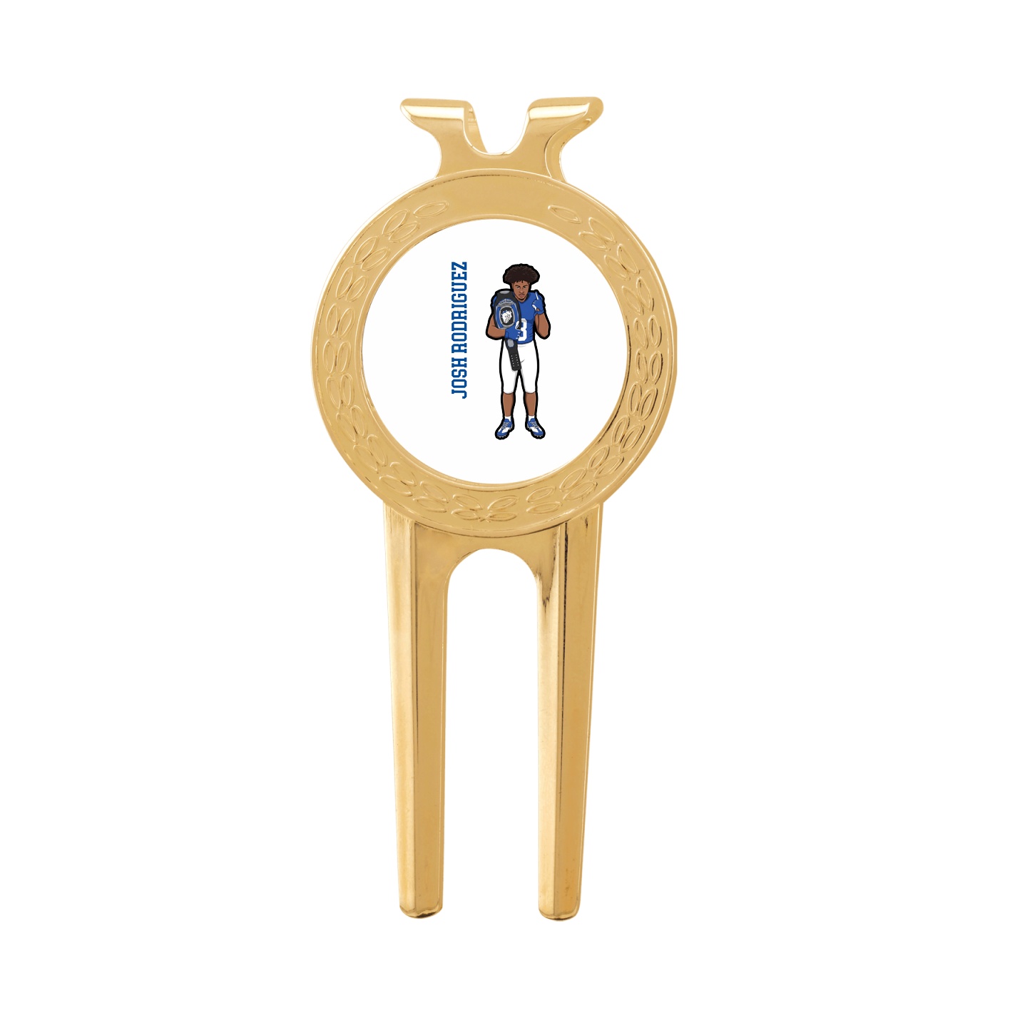 Divot Tool with Ball Marker — Name Vertical in Classic