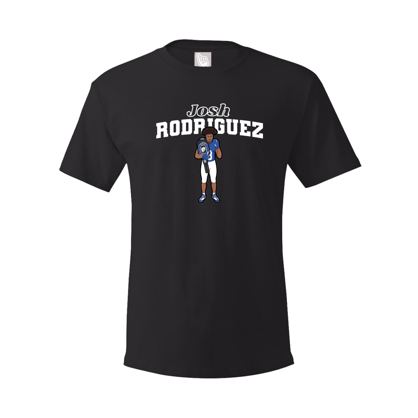 Youth Tee — Name Arch in Black
