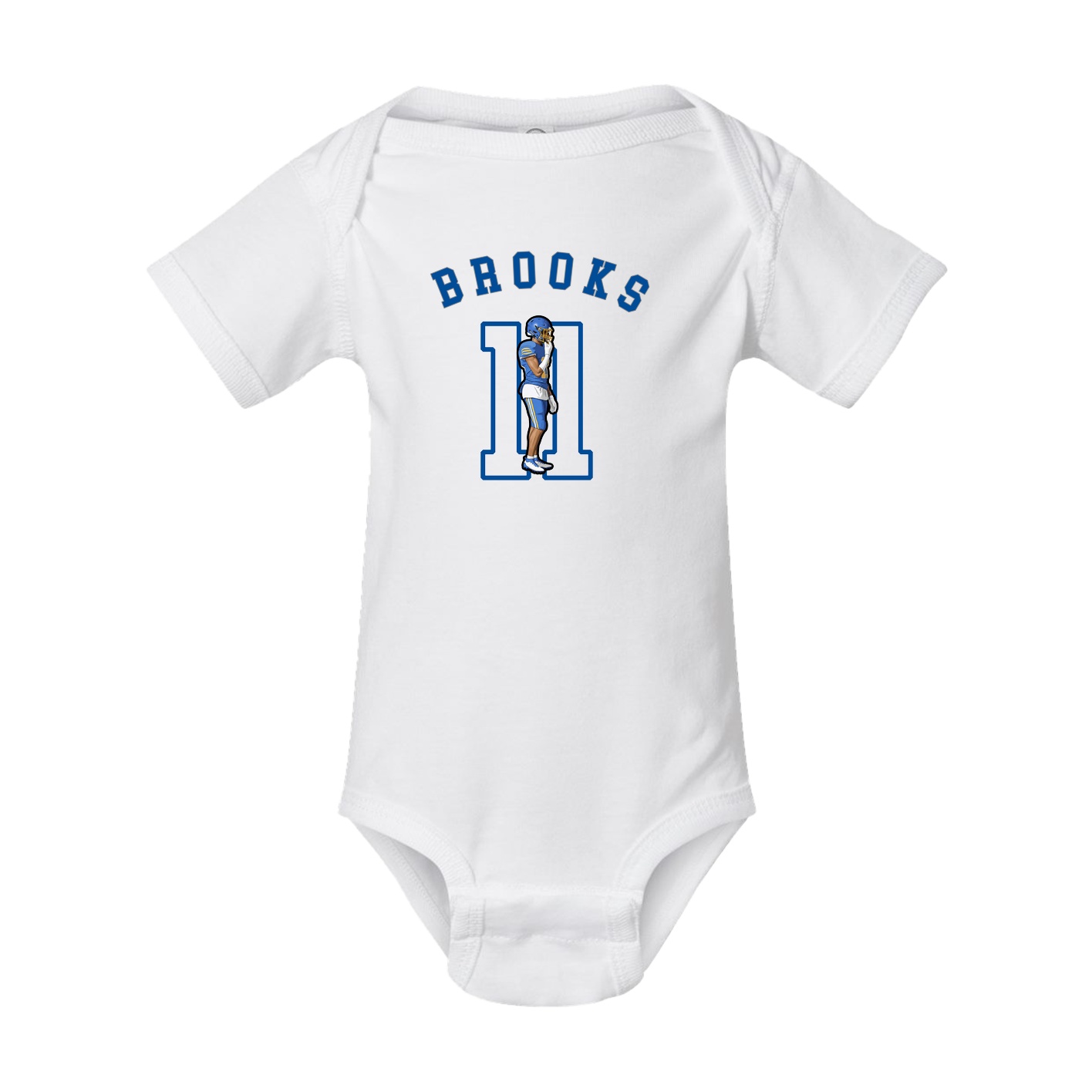 Baby Onesie — Shirsey Arch in White