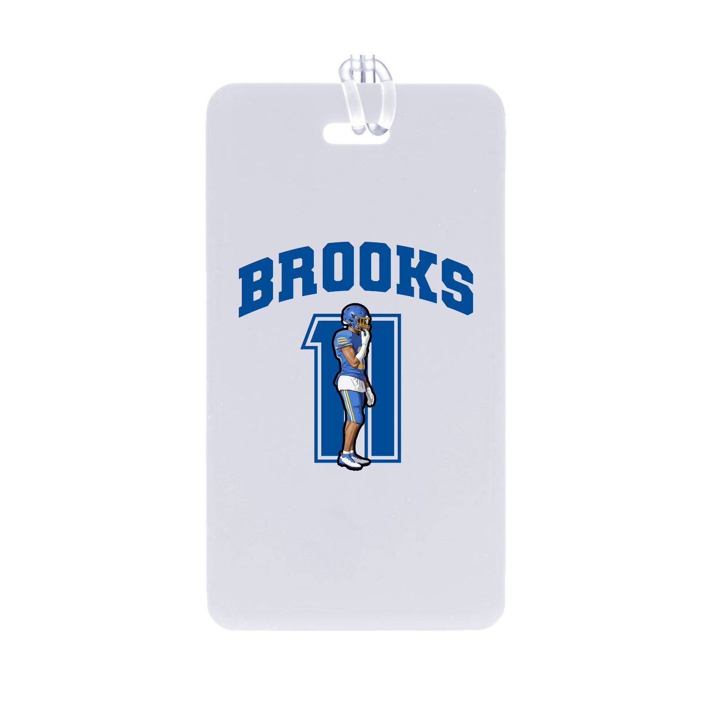 Bag Tag — Number in Classic