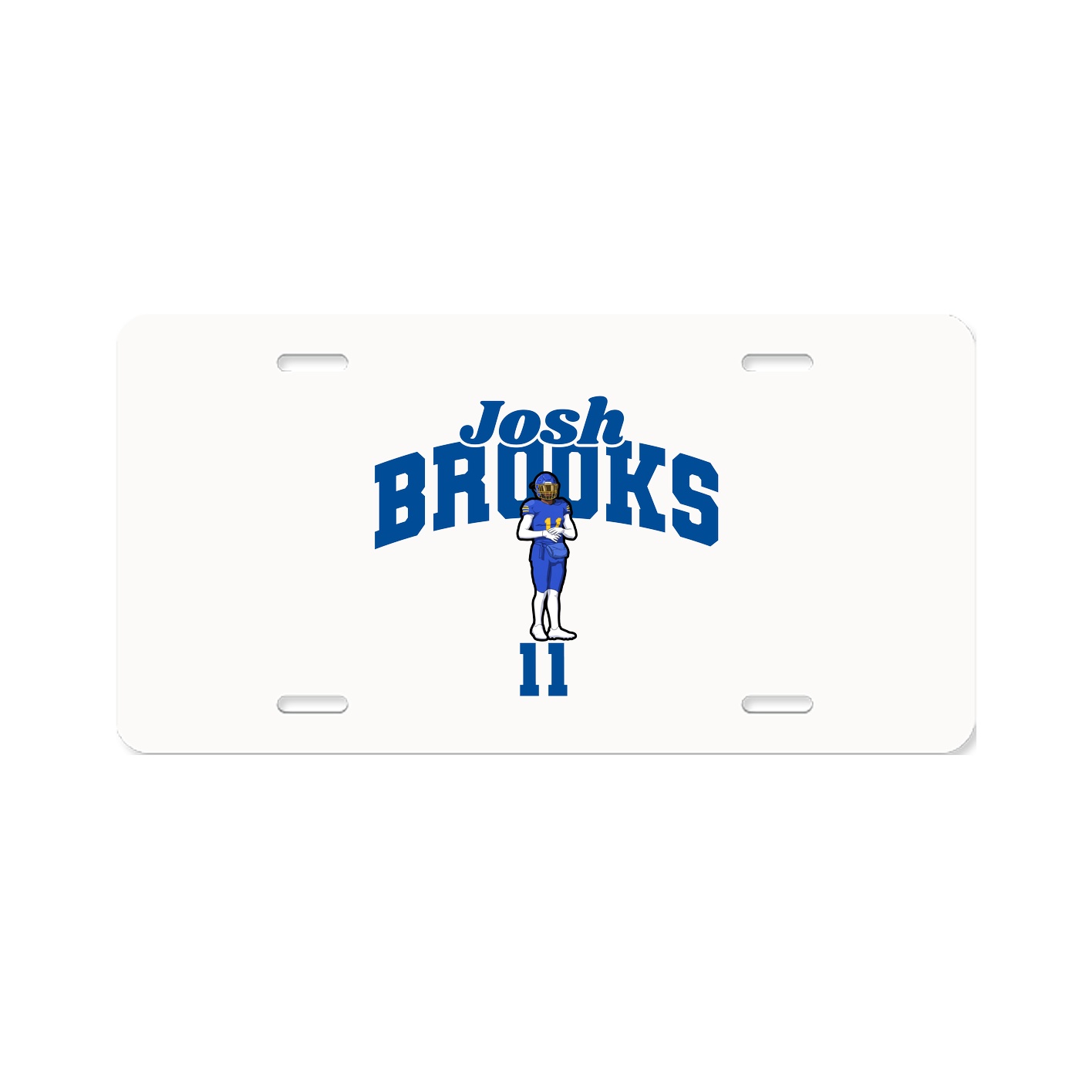 License Plate — Signature Arch in Classic