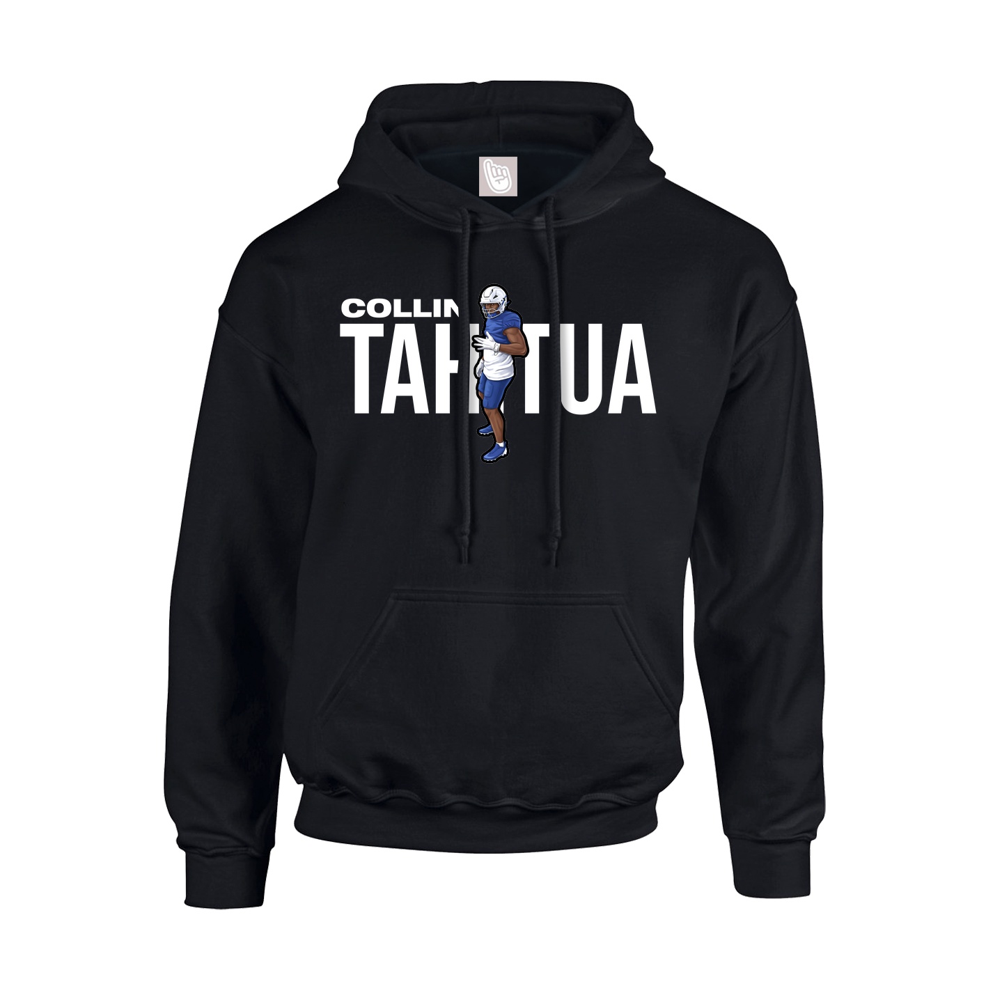 Youth Hoodie — Player Name in Black