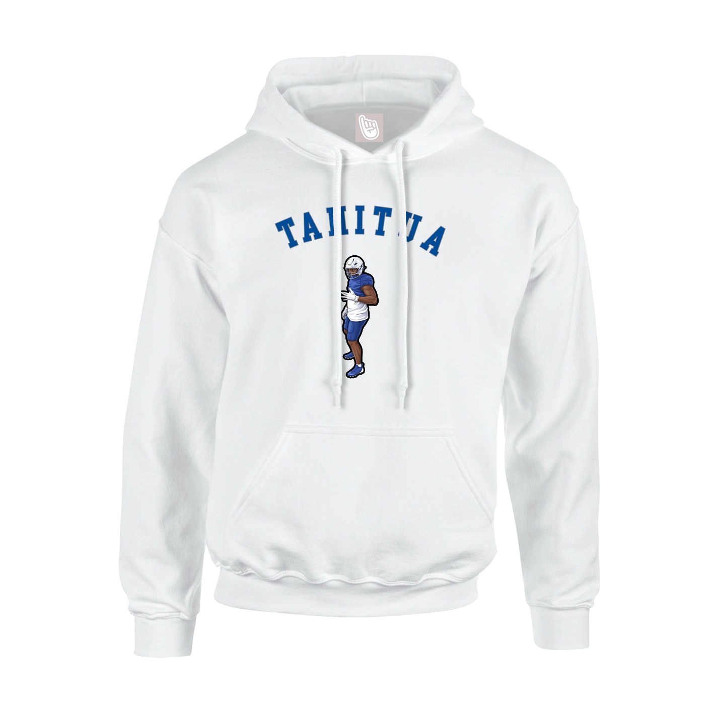 Hoodie — Shirsey Arch in White