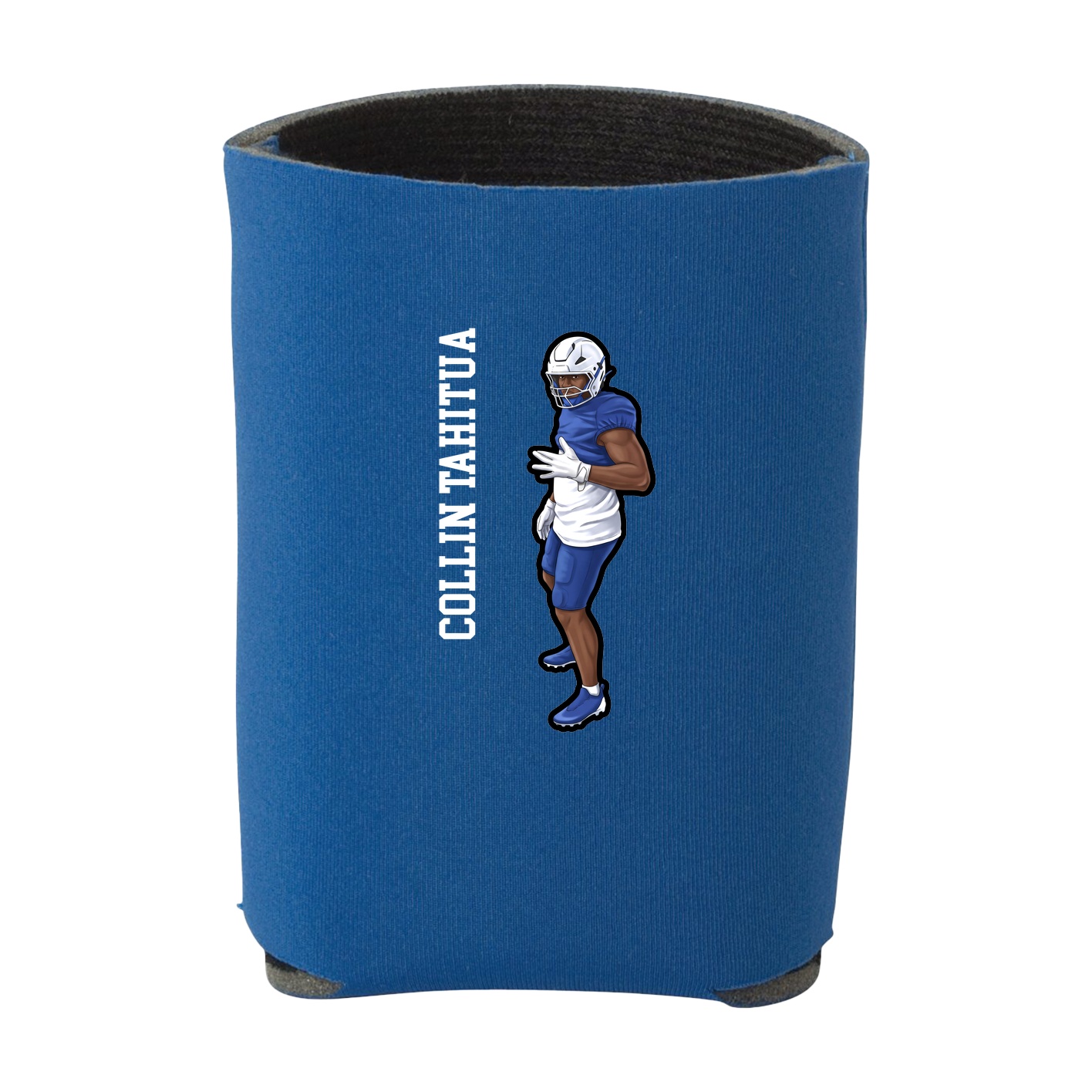Can Holder — Name Vertical in Royal