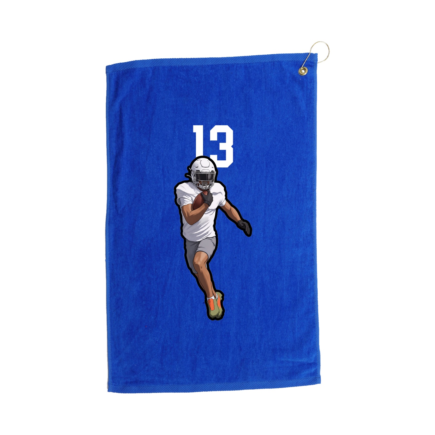 Golf Towel — Number Top in Royal