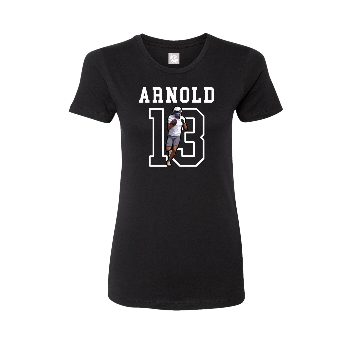 Fitted Women's Tee — Shirsey in Black