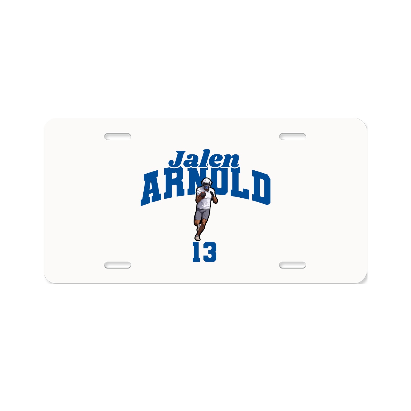 License Plate — Signature Arch in Classic