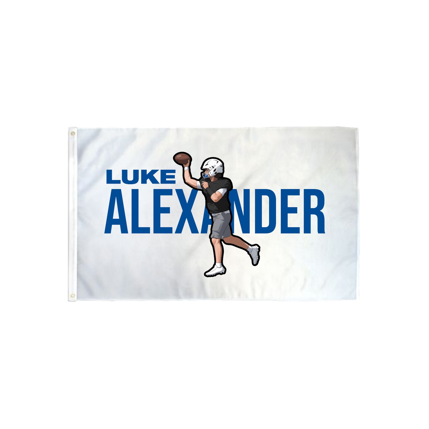 3x5 Flag — Player Name in Classic