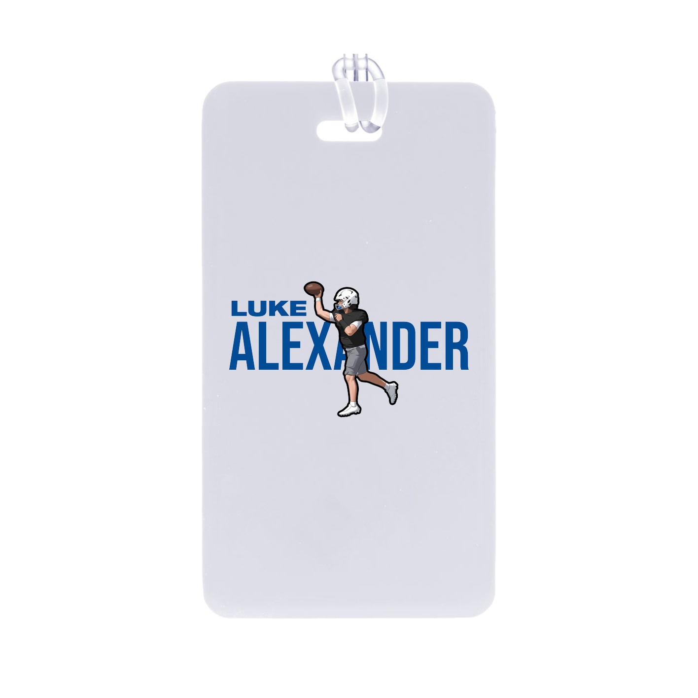 Bag Tag — Player Name in Classic