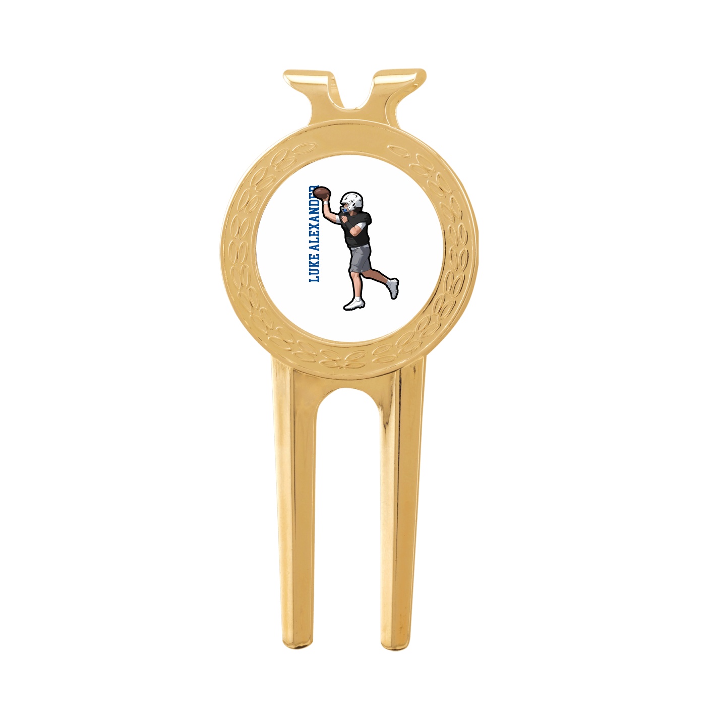 Divot Tool with Ball Marker — Name Vertical in Classic