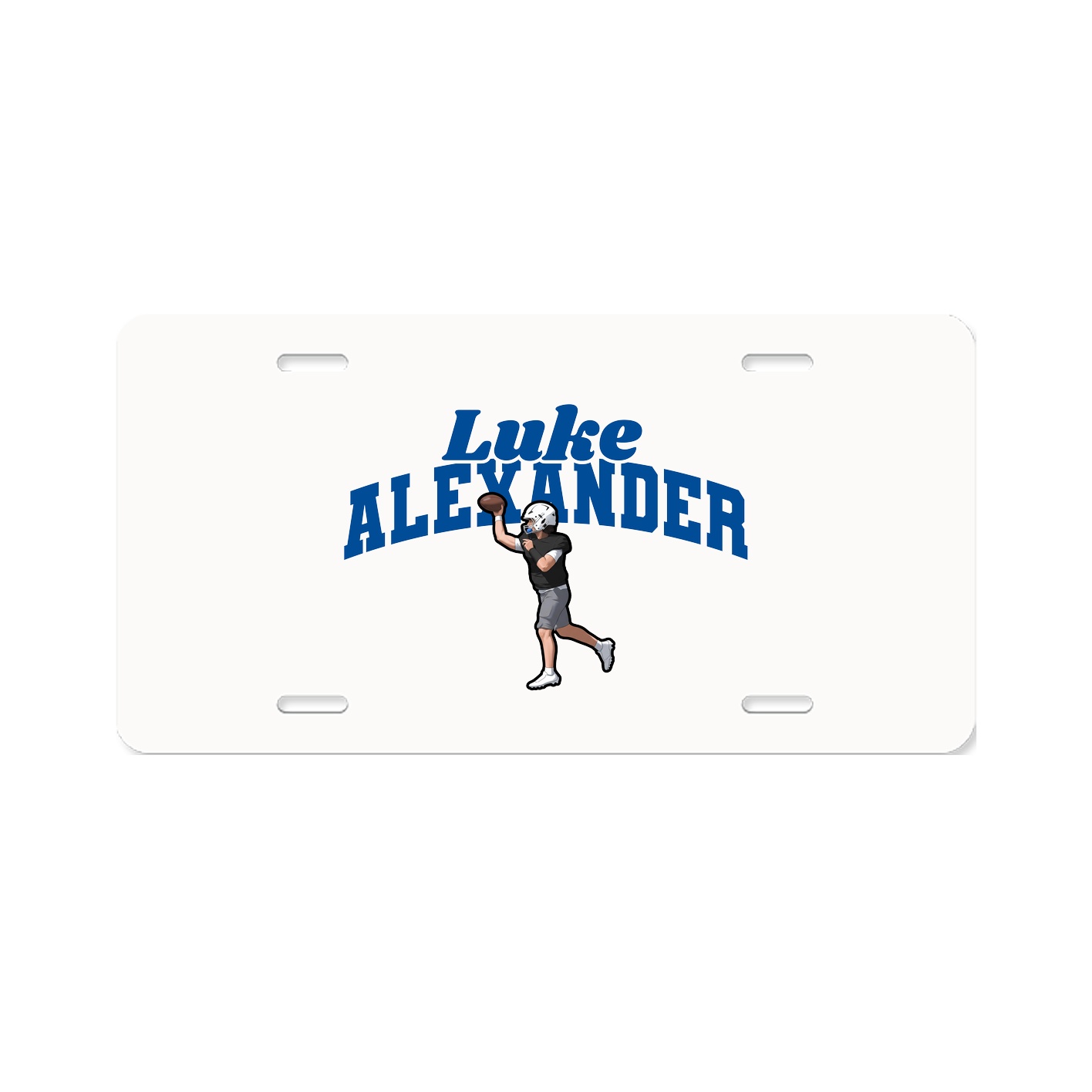 License Plate — Signature Arch in Classic