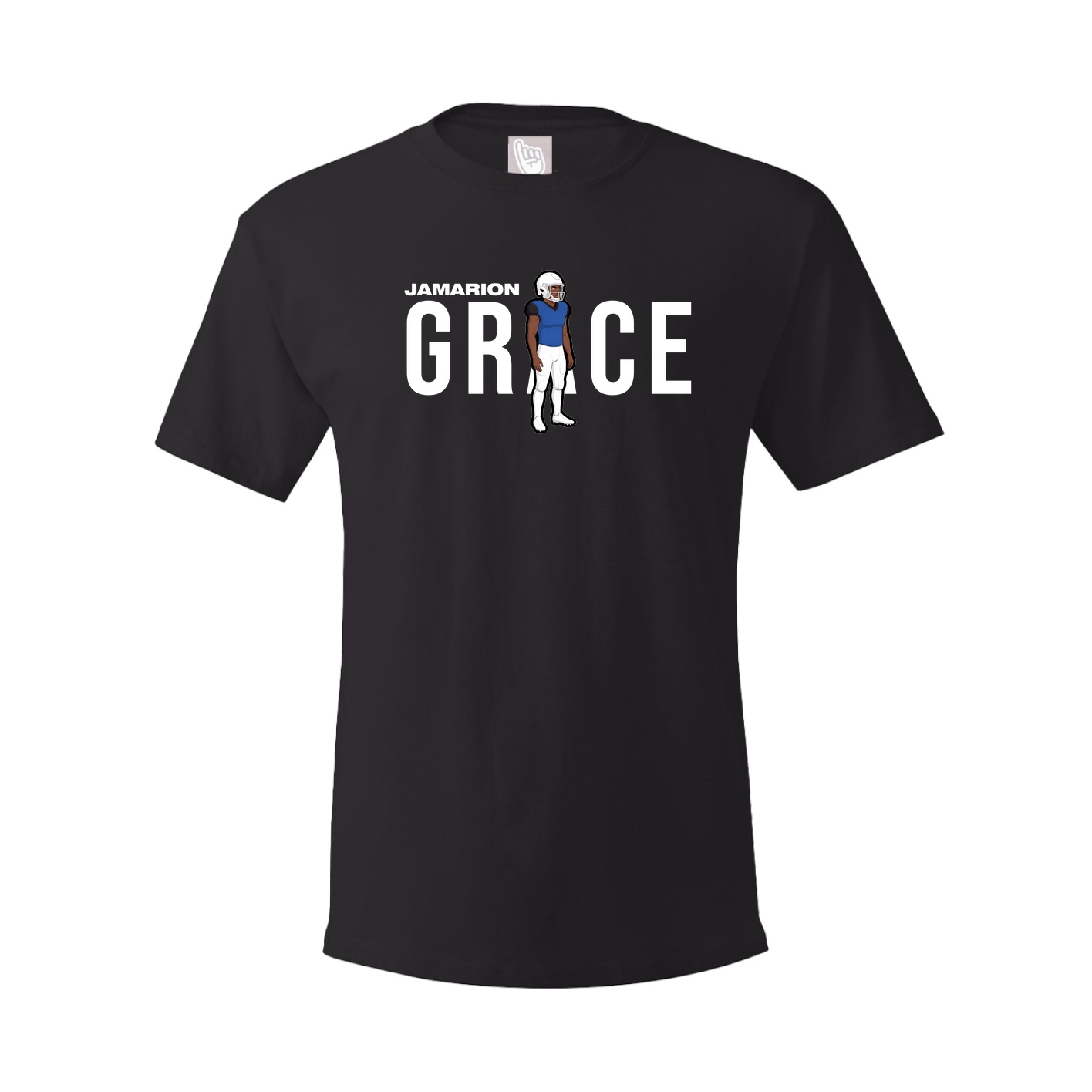 Youth Tee — Player Name in Black