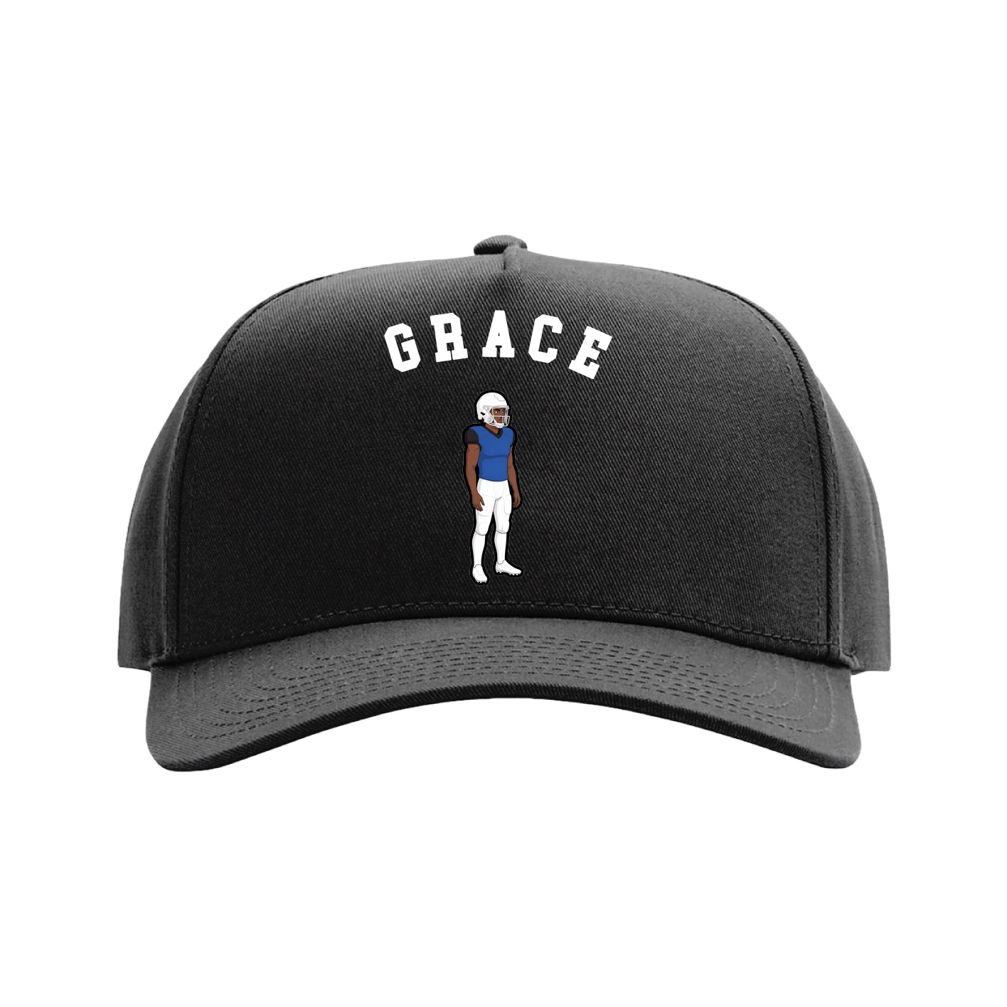 Full Fabric Five-Panel Champ Cap