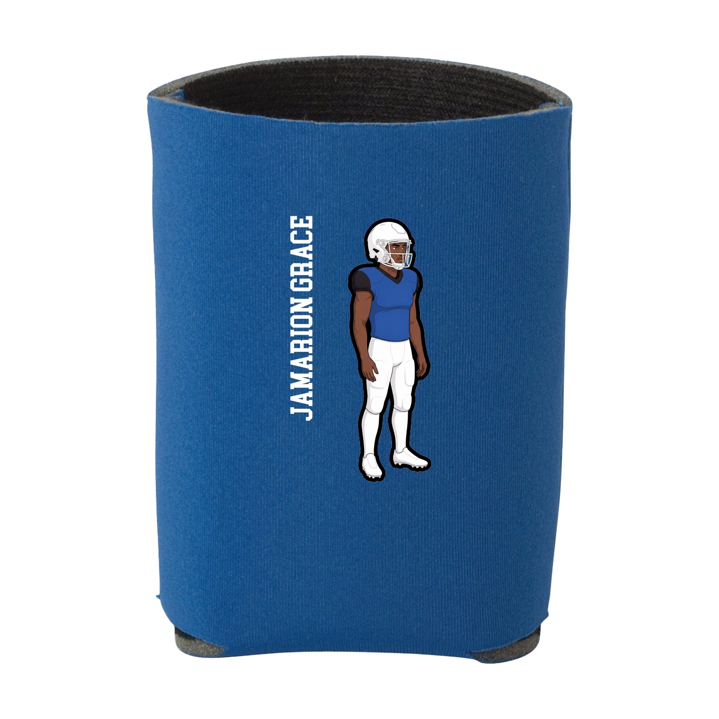 Can Holder — Name Vertical in Royal