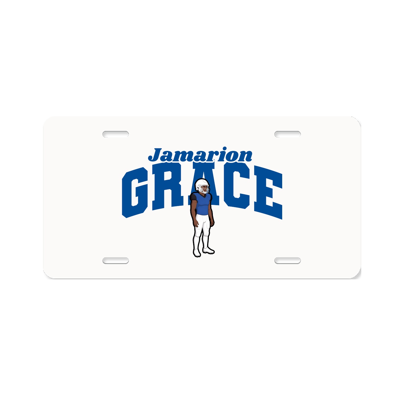 License Plate — Signature Arch in Classic