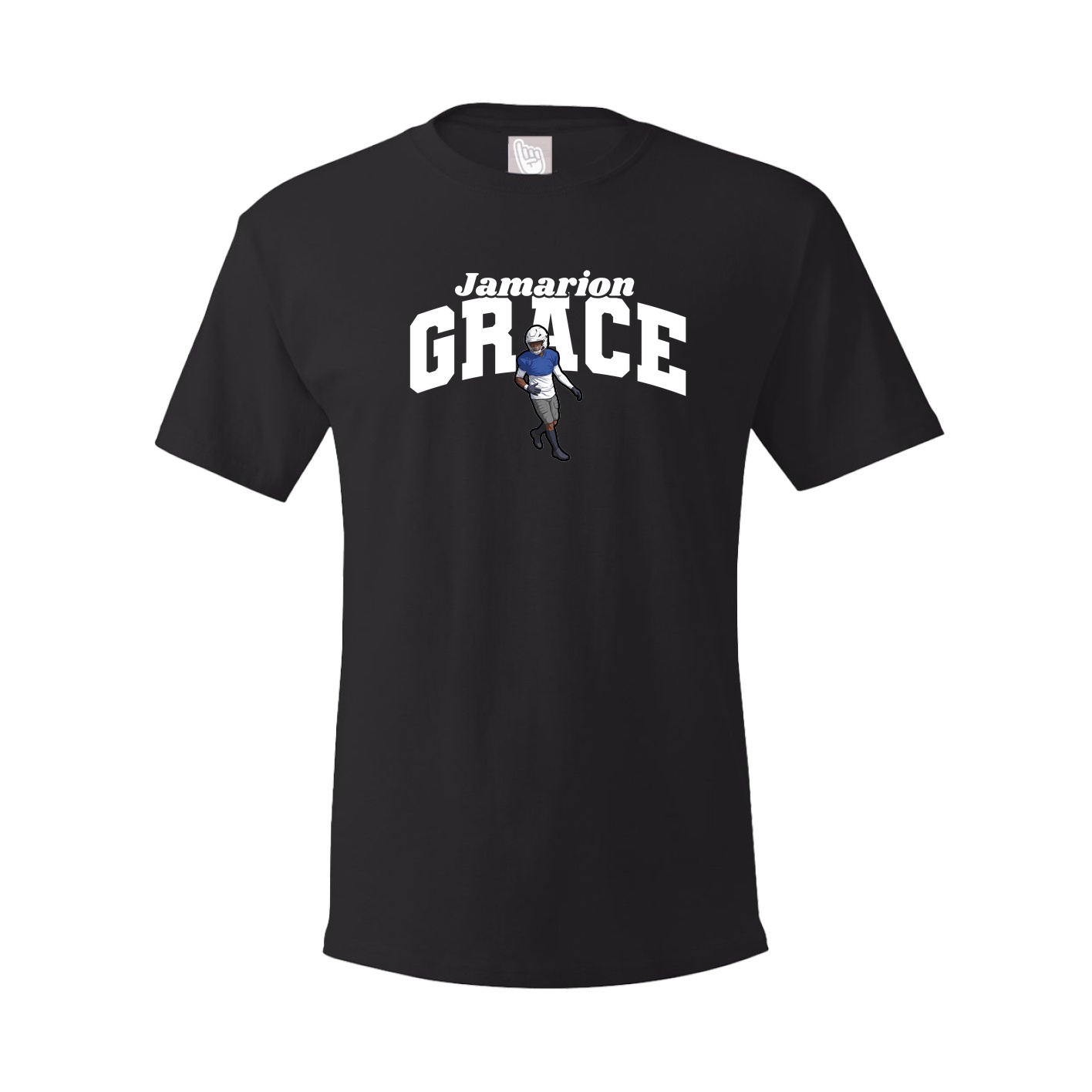 Youth Tee — Signature Arch in Black