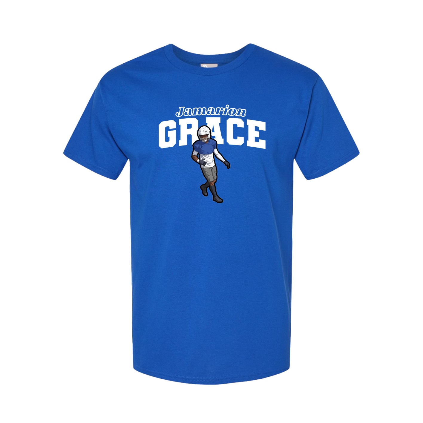 Tee — Name Arch in Royal