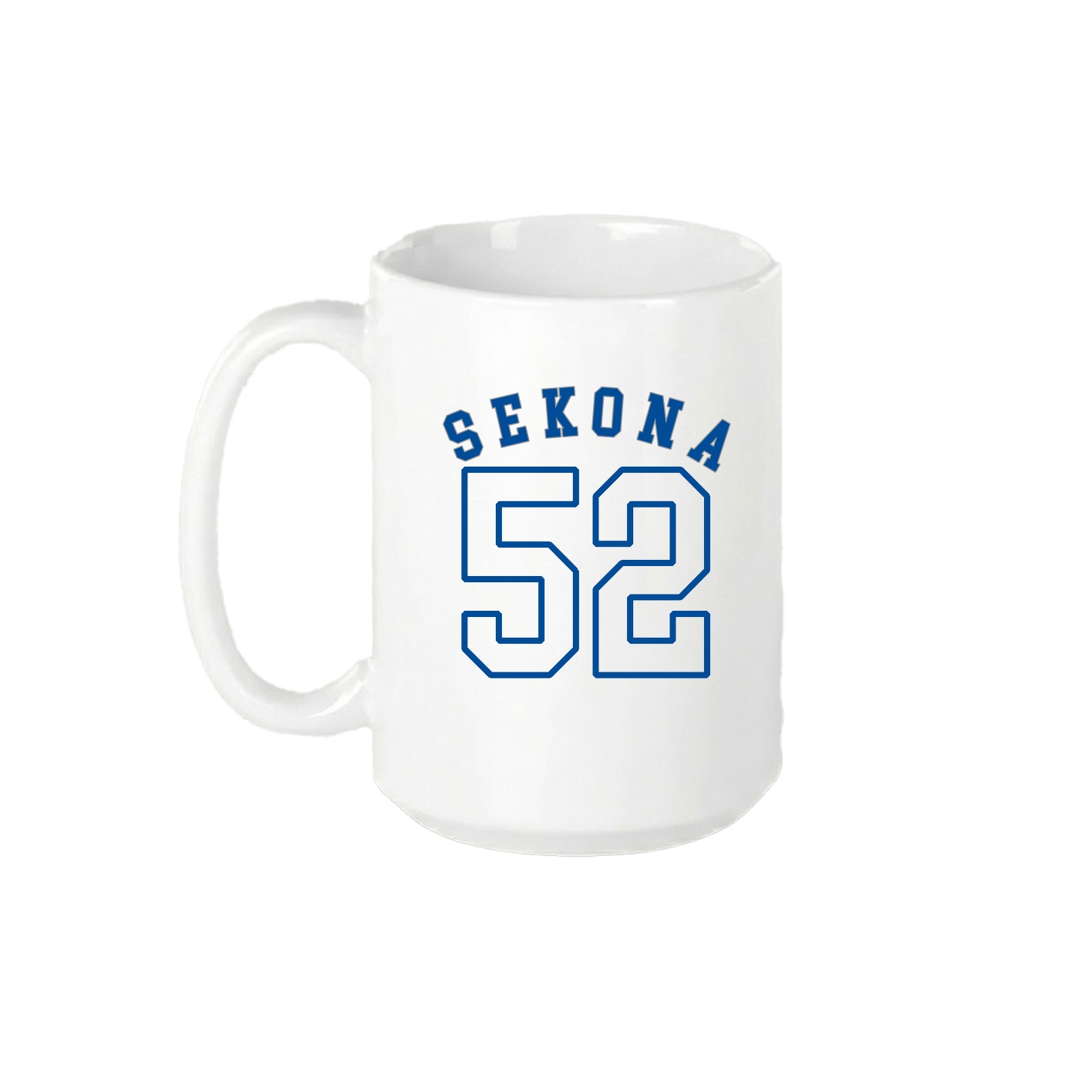 15oz Coffee Mug — Shirsey Arch in White