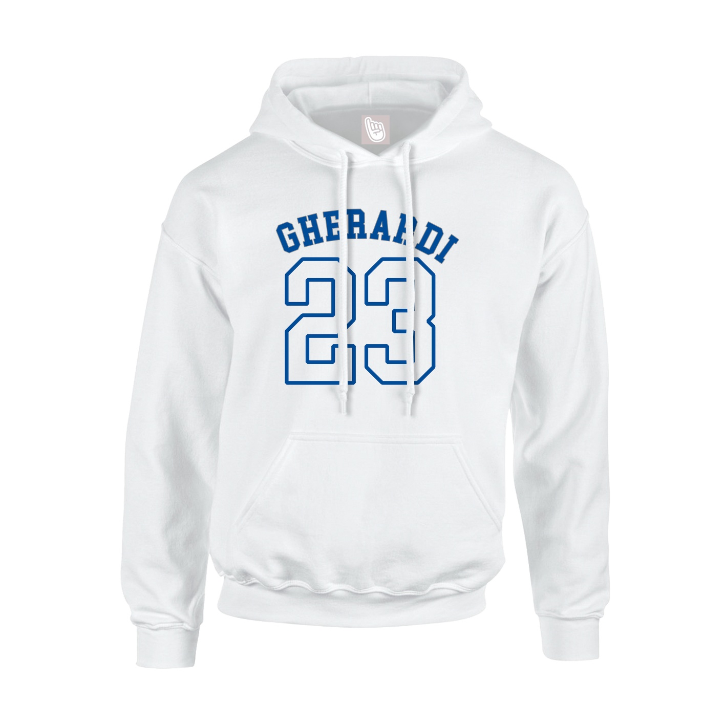 Hoodie — Shirsey Arch in White