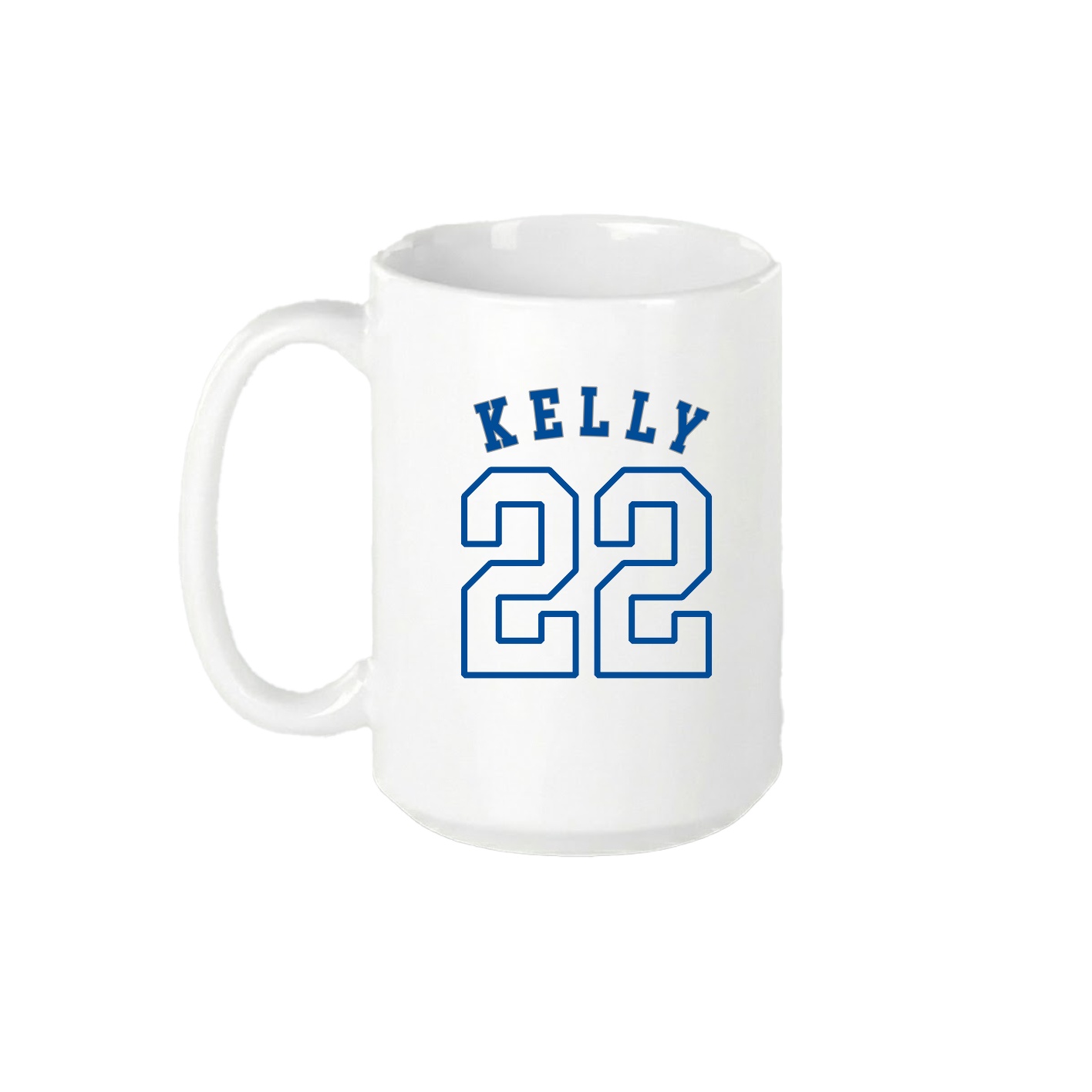 15oz Coffee Mug — Shirsey Arch in White