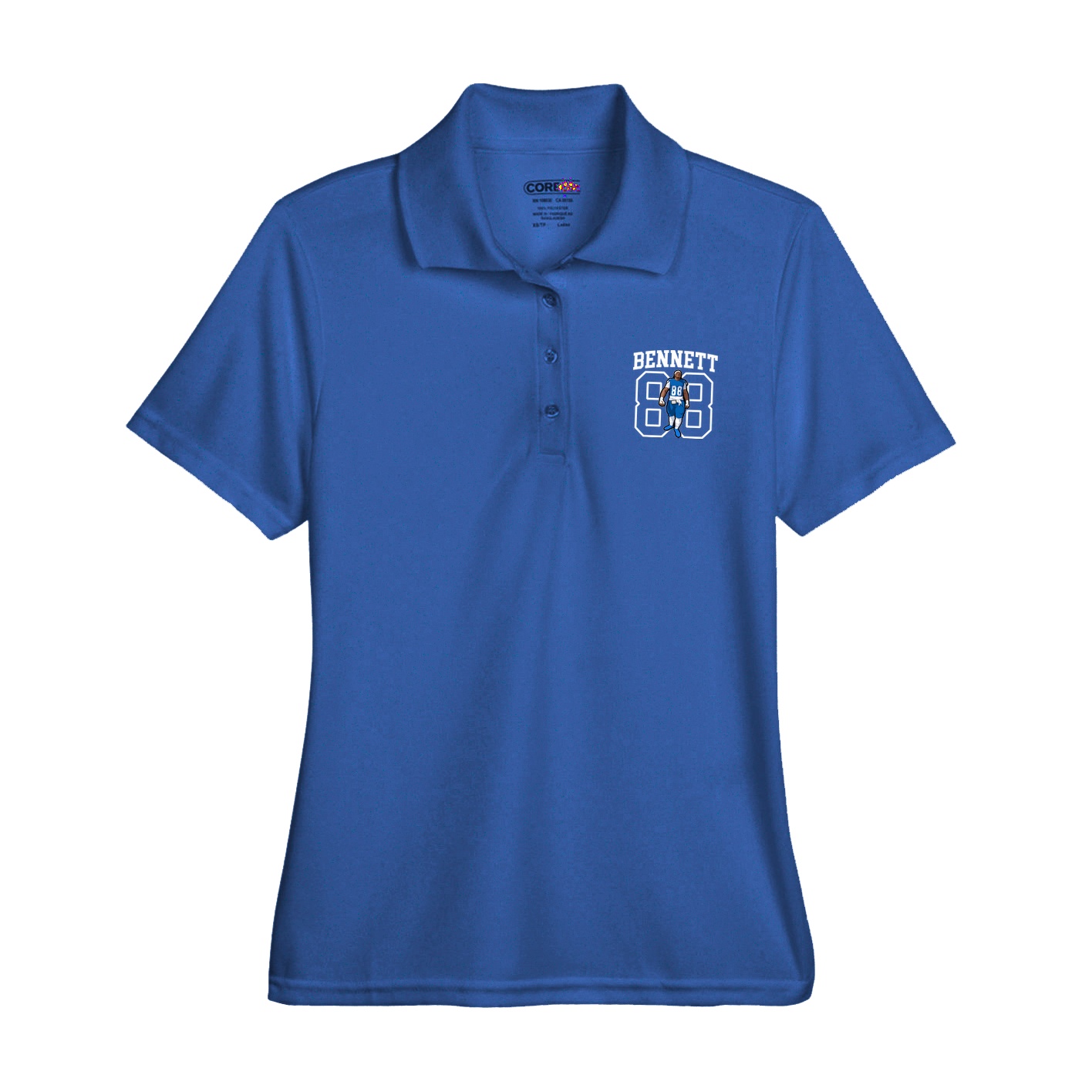 Womens Performance Polo — Shirsey in Royal