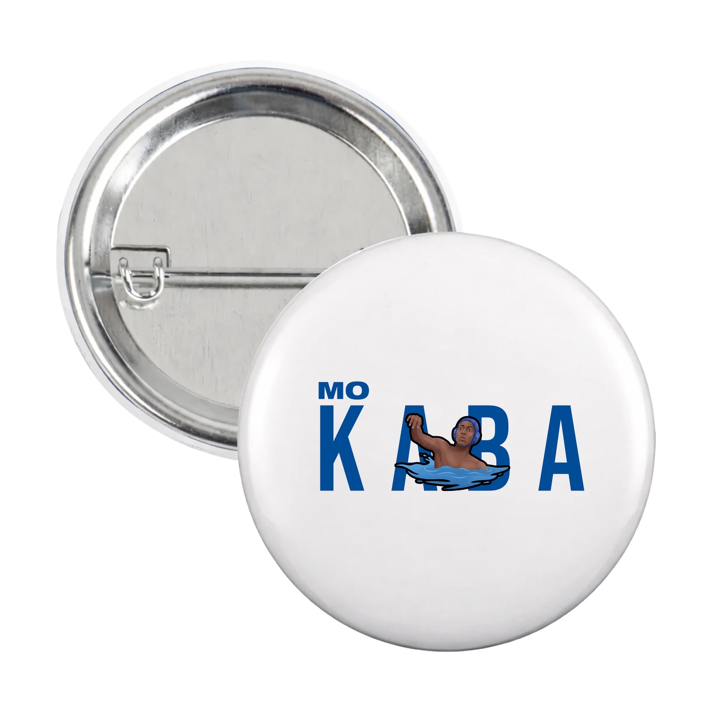 Game Day Button — Player Name in White