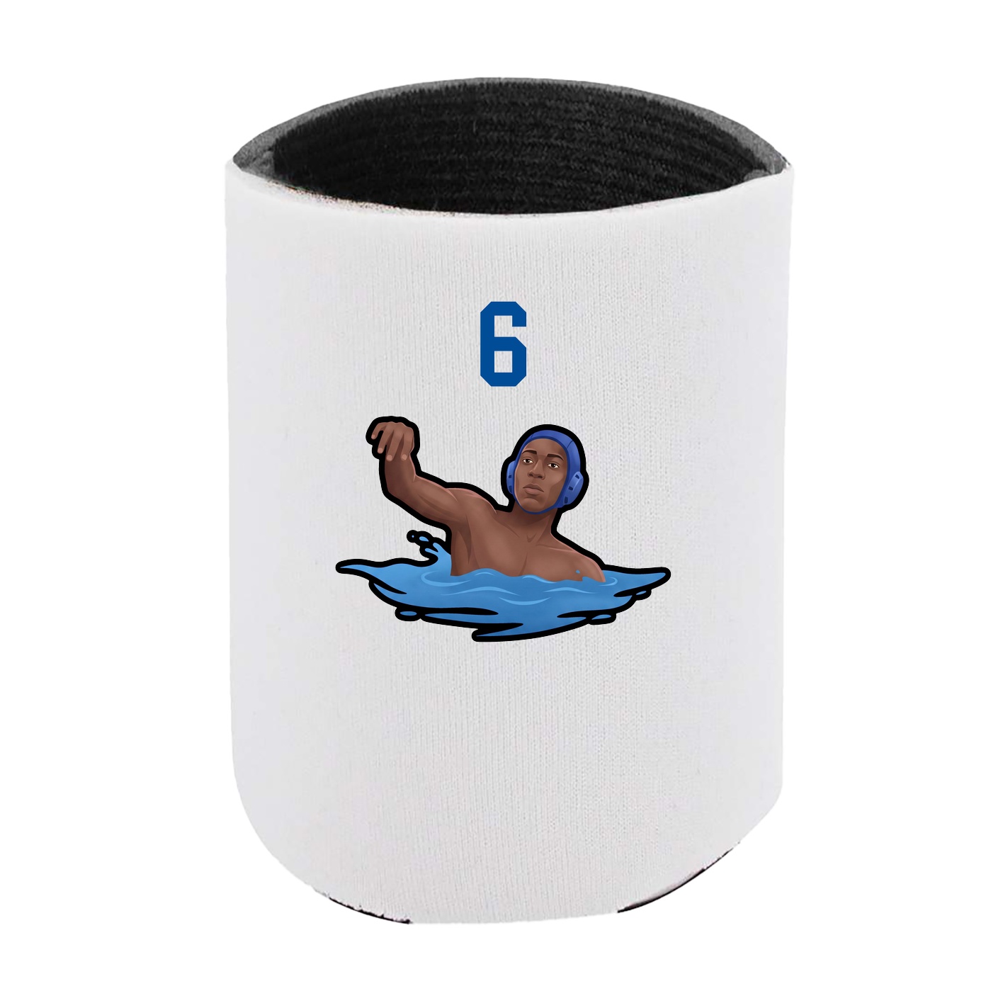 Can Holder — Number Top in White