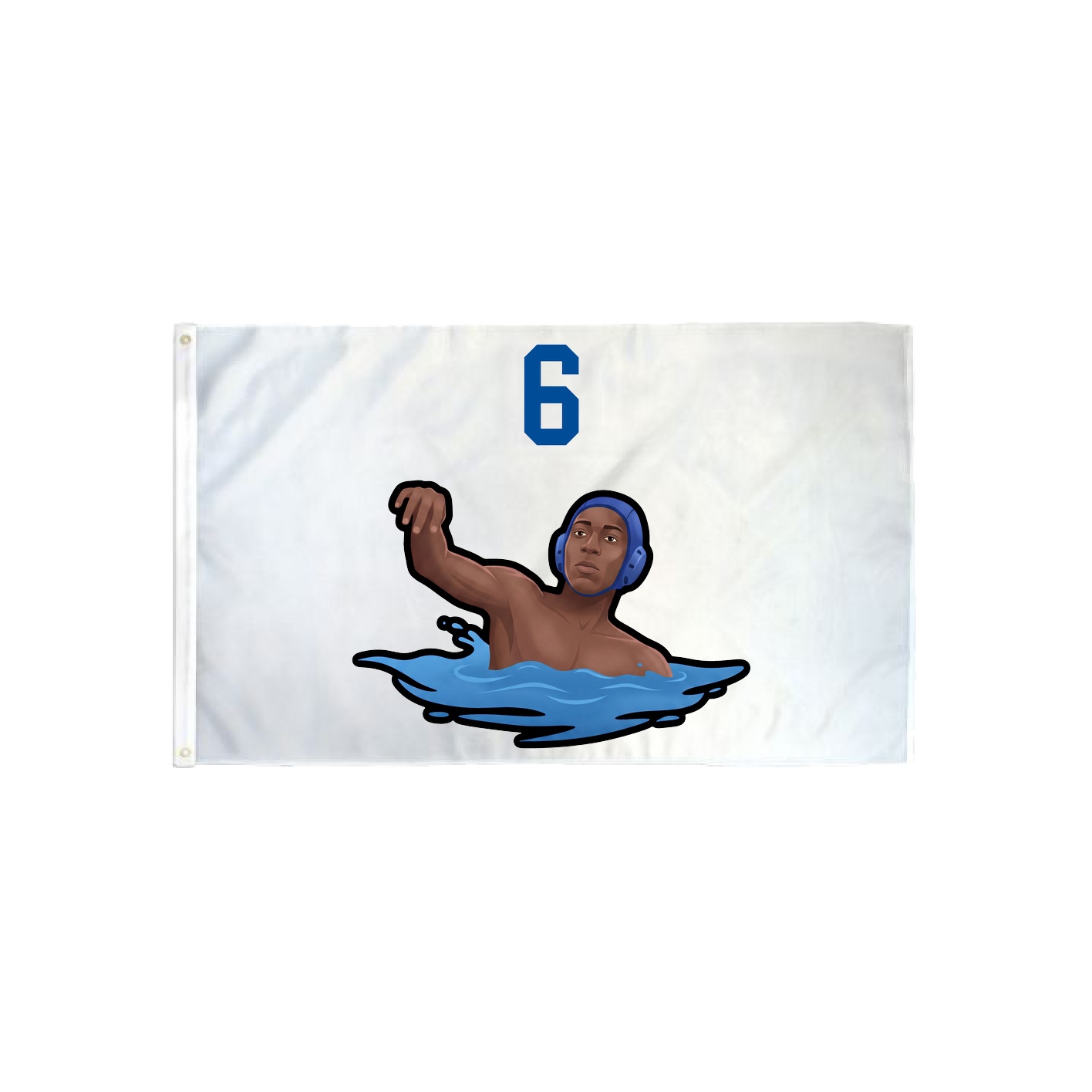 3x5 Flag — Number Top in Classic