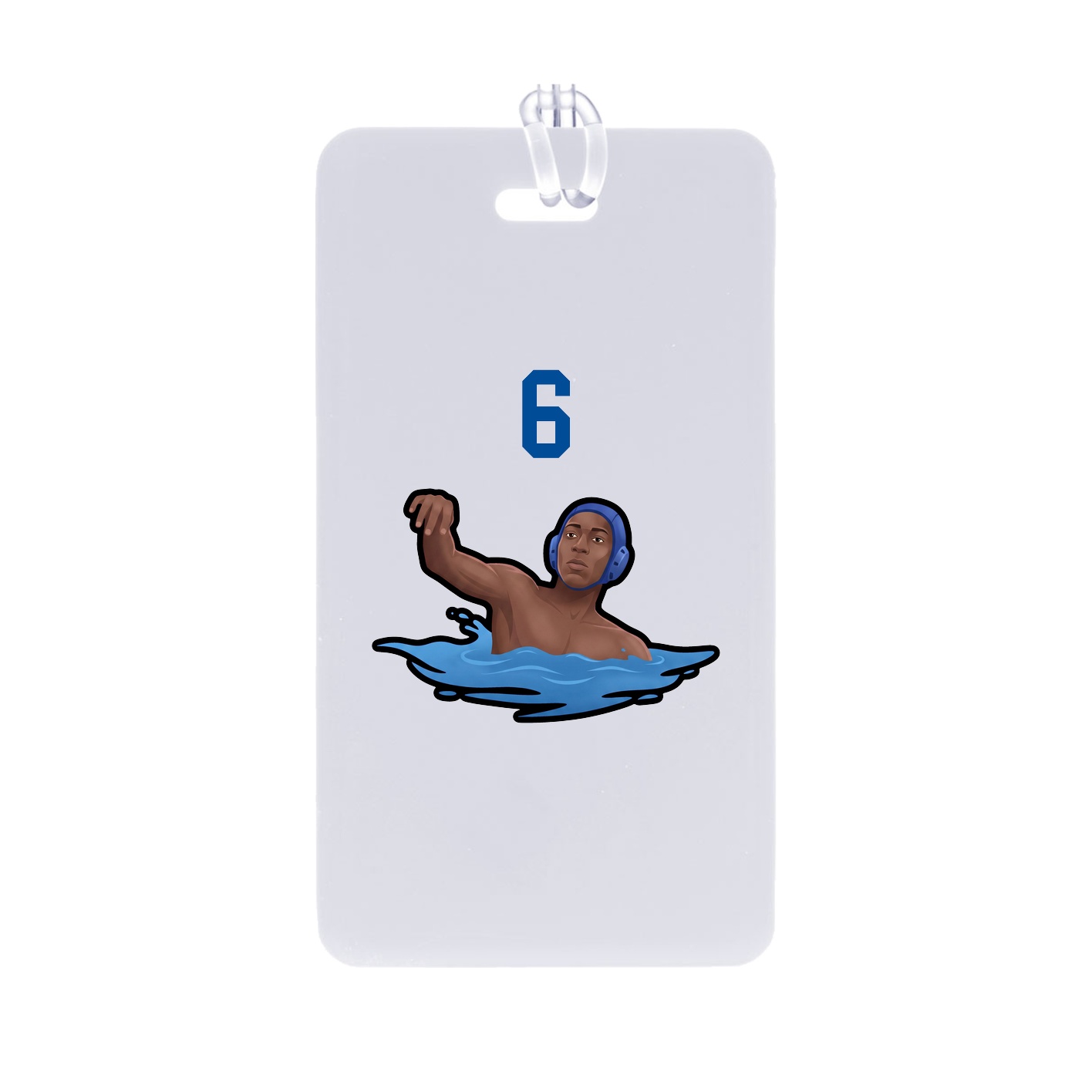 Bag Tag — Number Top in Classic
