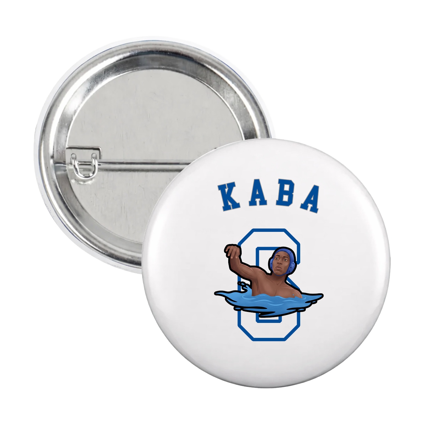Game Day Button — Shirsey Arch in White